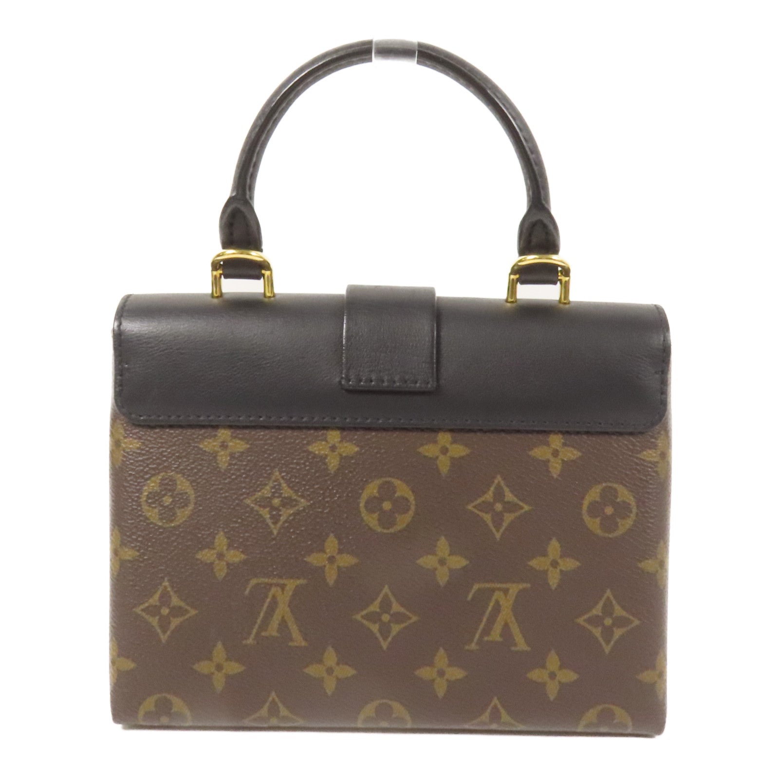 LOUIS VUITTON Monogram Locky BB金扣手挽肩背兩用袋