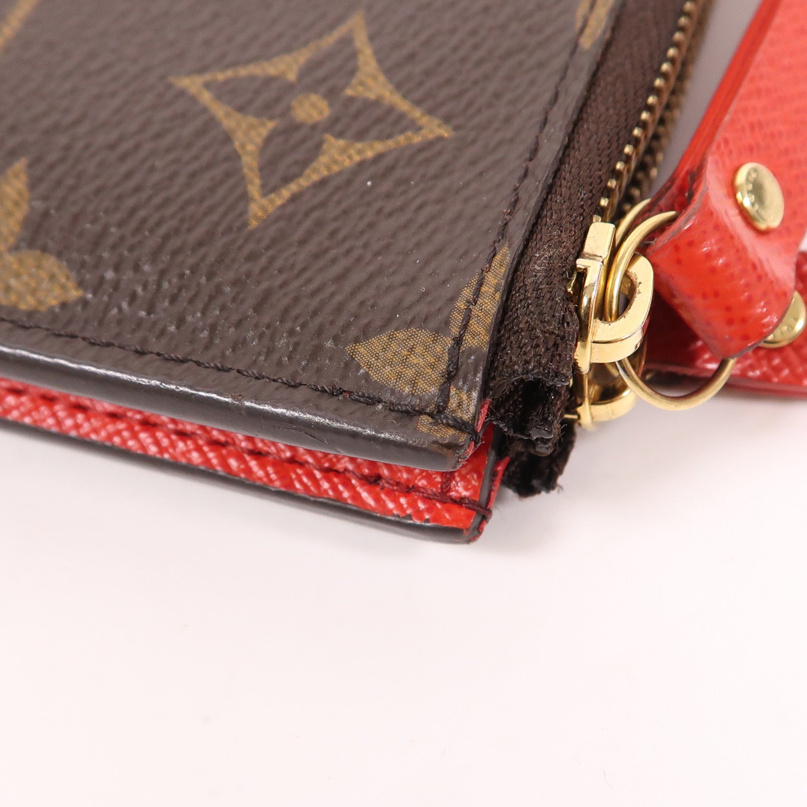 LOUIS VUITTON Monogram Adele金扣長錢包