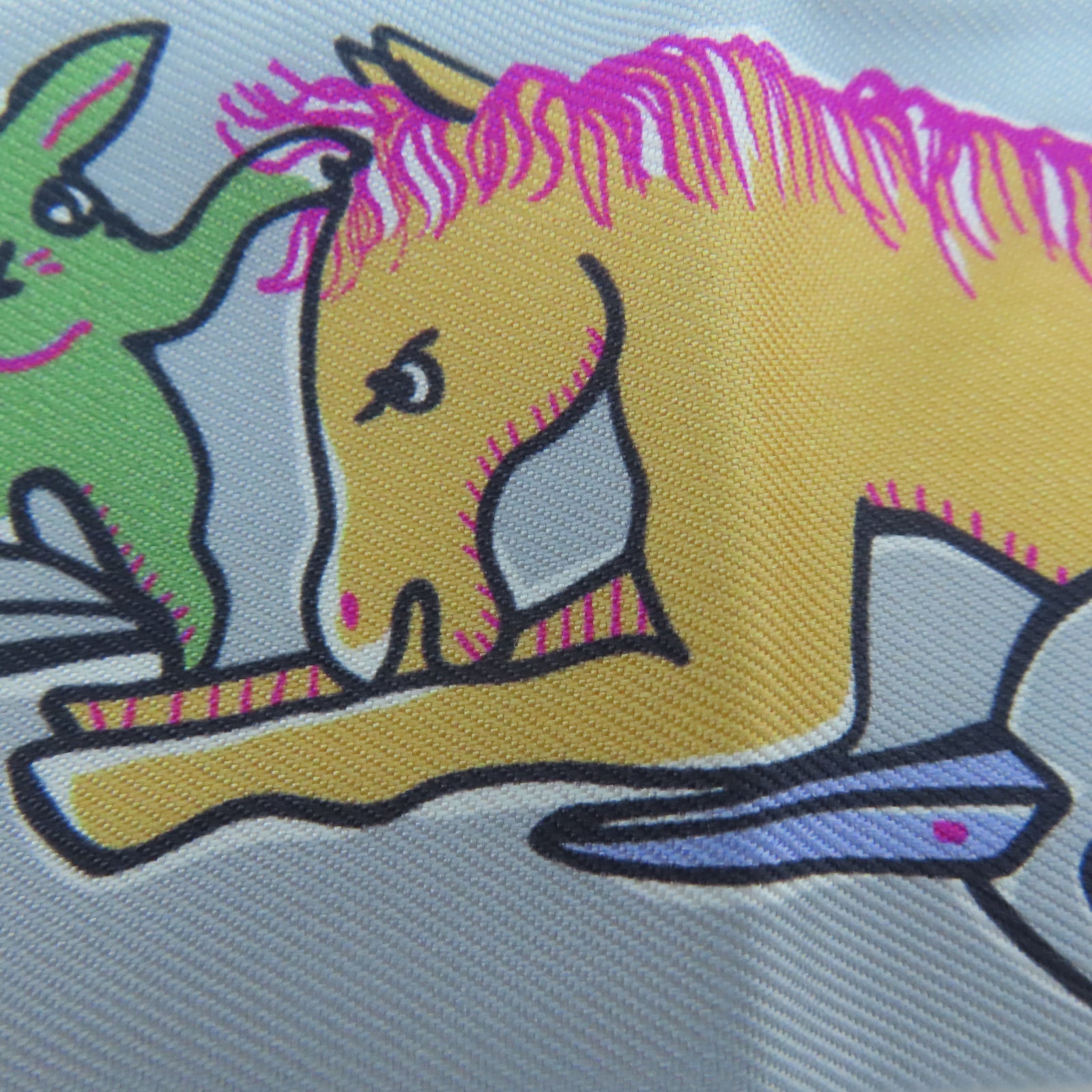 HERMES 【激減優惠】絲質Twilly Scarf絲巾藍色