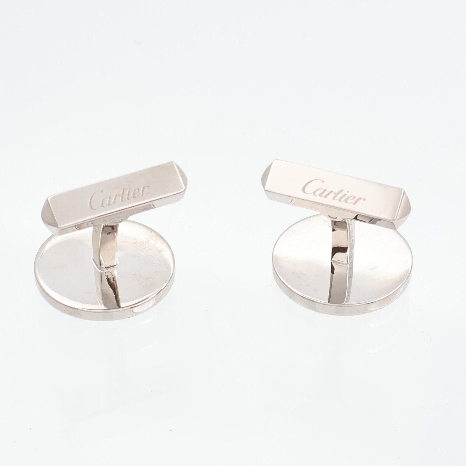 CARTIER 925純銀Cuff Links袖扣