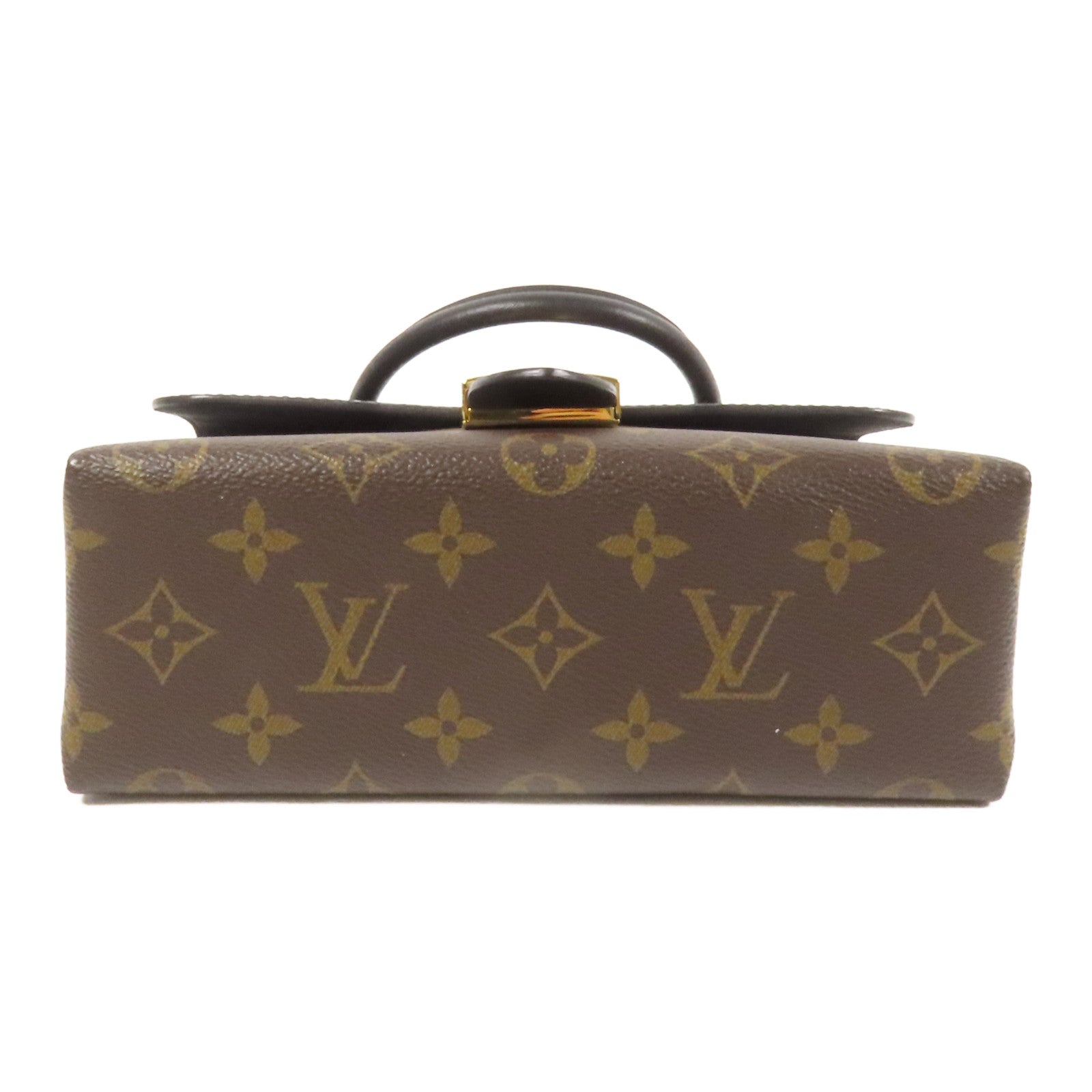 LOUIS VUITTON Monogram Locky BB金扣手挽肩背兩用袋