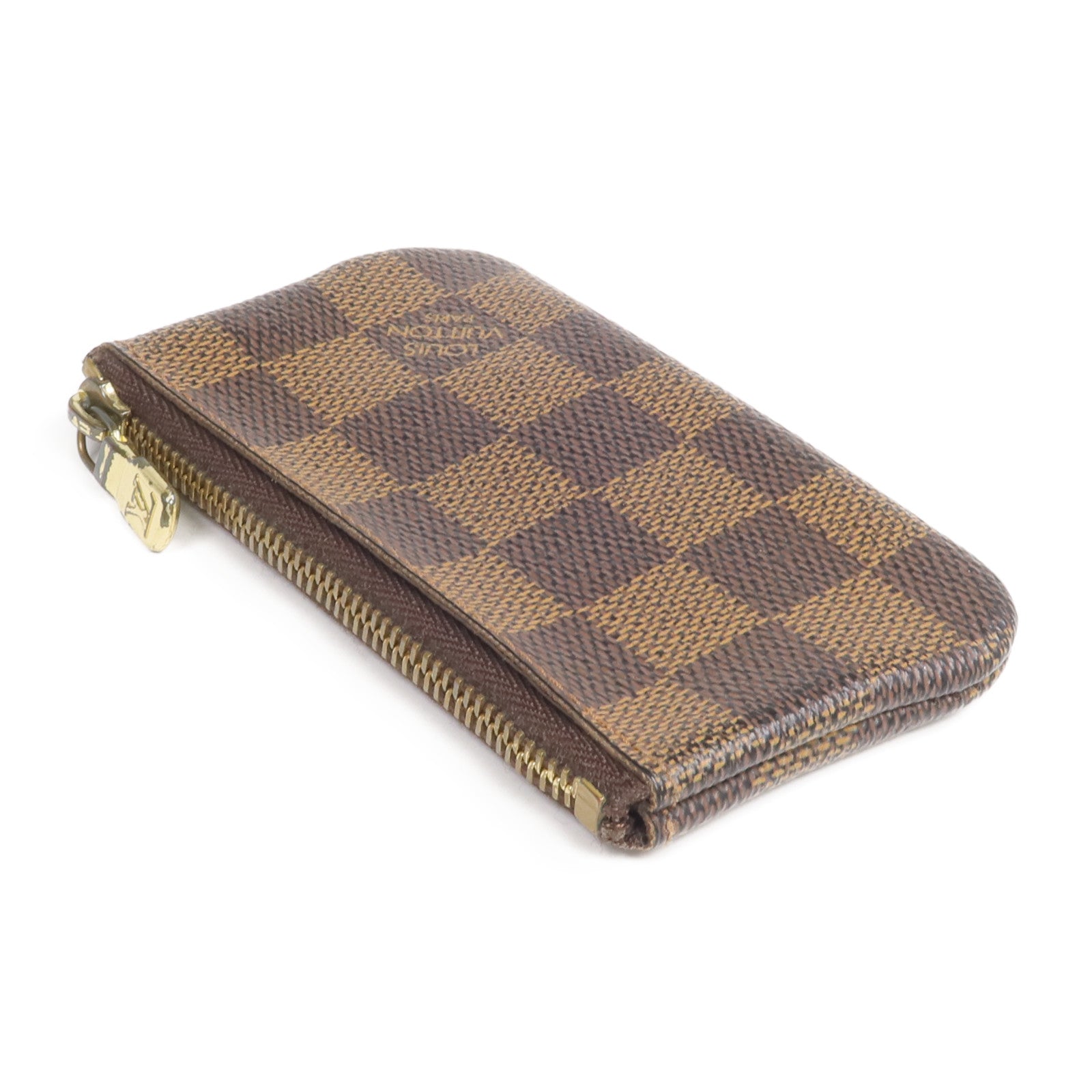 LOUIS VUITTON Damier Key Pouch金扣零錢包