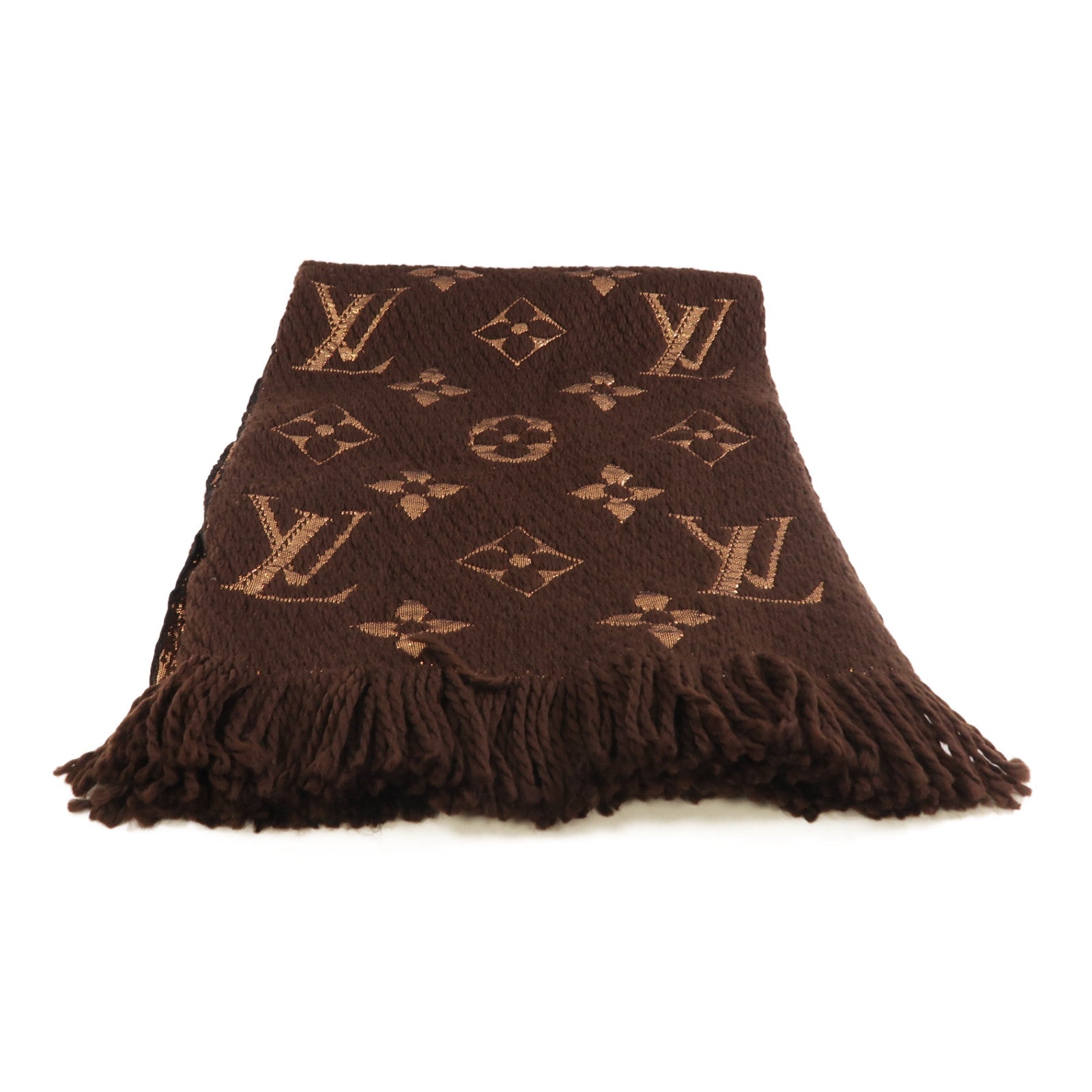 LOUIS VUITTON 羊毛Scarf圍巾啡色