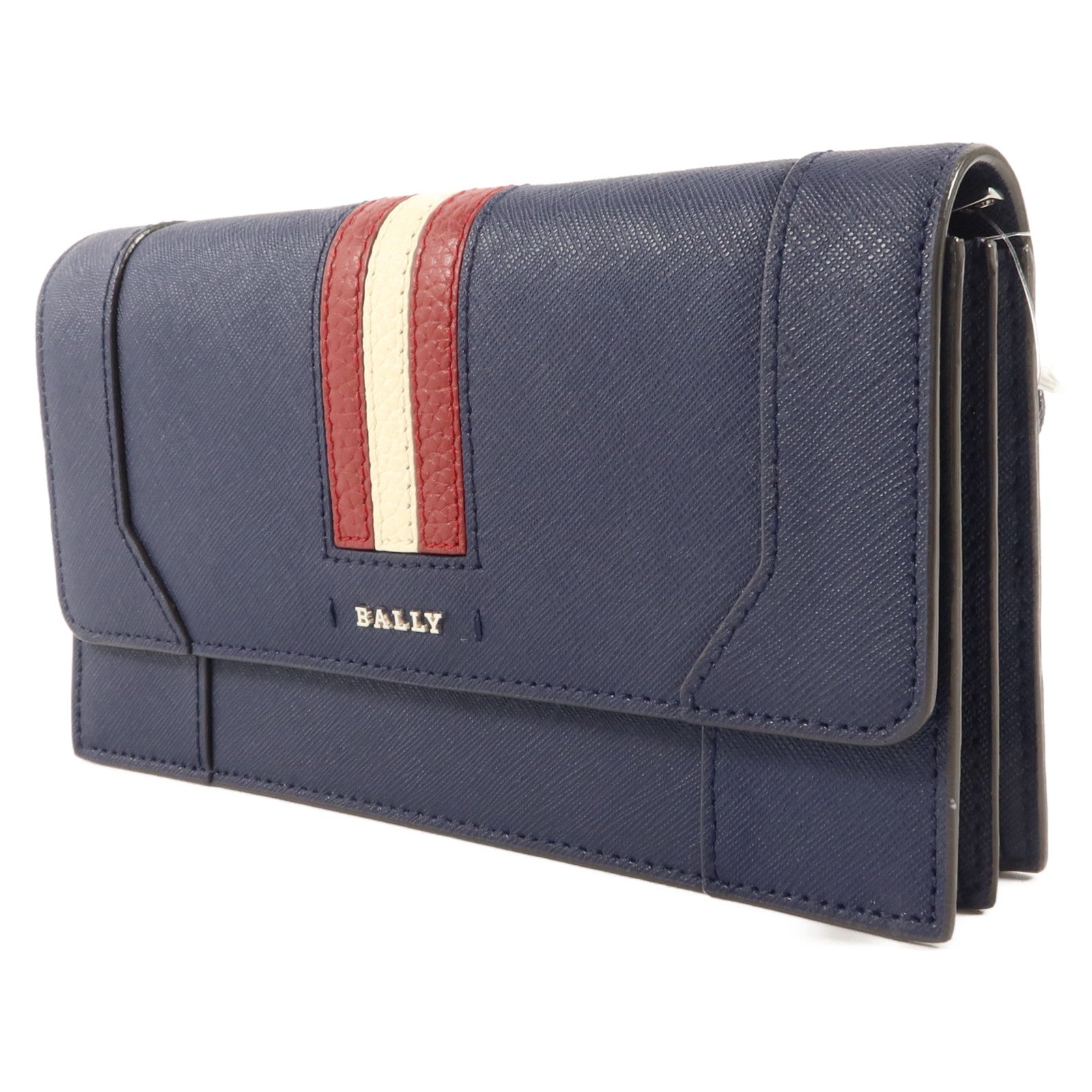 BALLY 牛皮皮革Wallet On Chain肩背袋