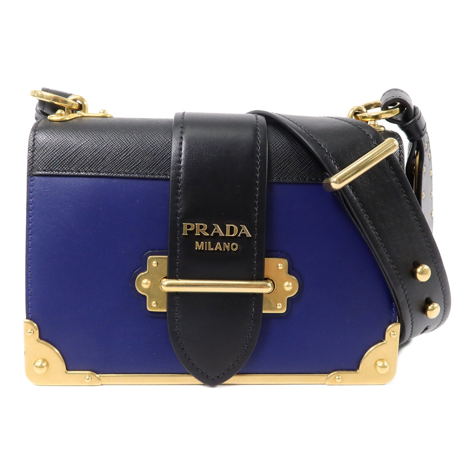 PRADA Saffiano皮革Cahier Bag肩背袋