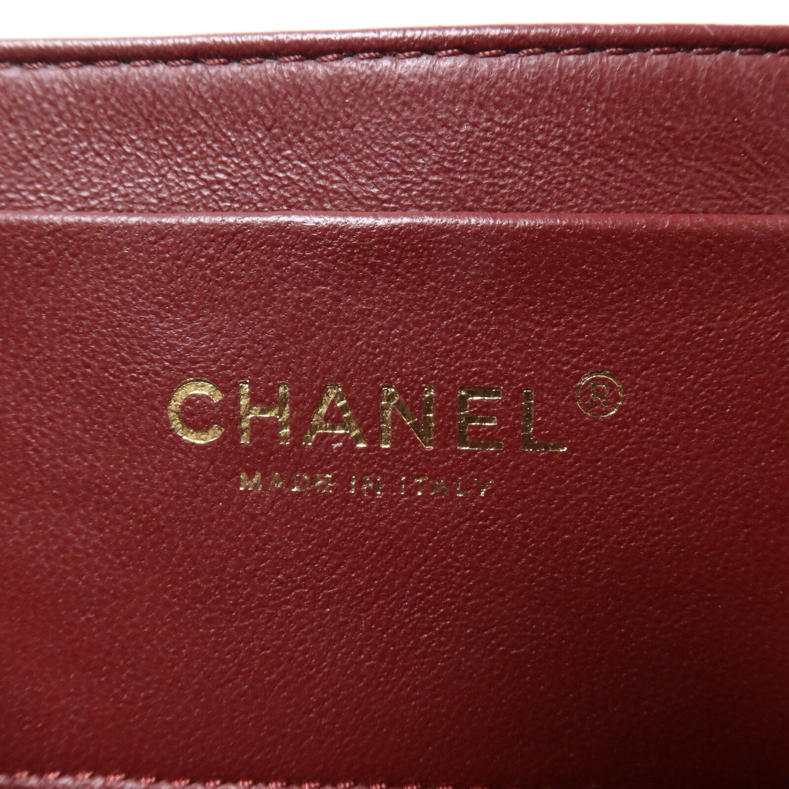 CHANEL 牛皮皮革Chain Shoulder Bag鏈帶肩背袋