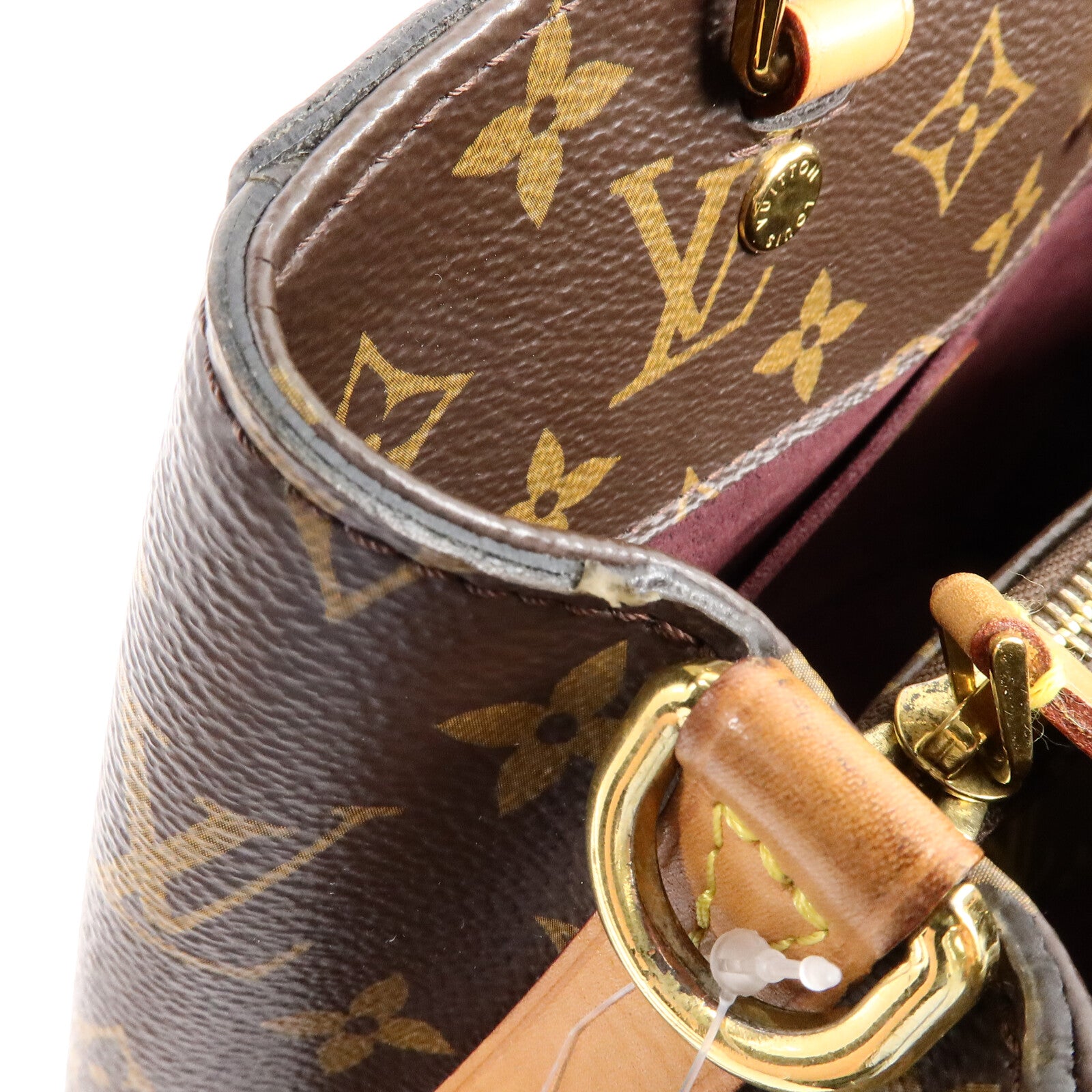 LOUIS VUITTON Monogram Montaigne MM手挽肩背兩用袋