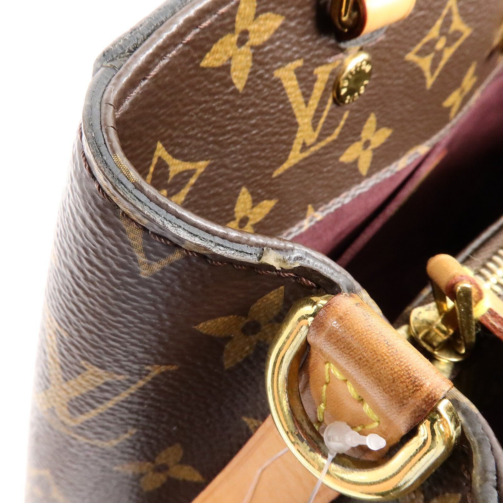 LOUIS VUITTON Monogram Montaigne MM手挽肩背兩用袋