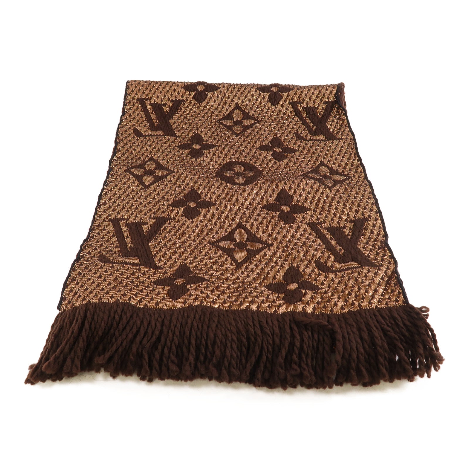 LOUIS VUITTON 羊毛Scarf圍巾啡色