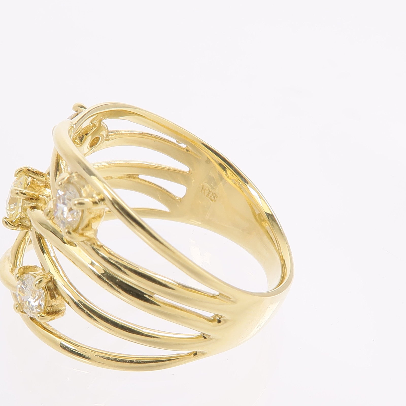 JEWELRY 18K黃金Diamond Ring鑽石戒指