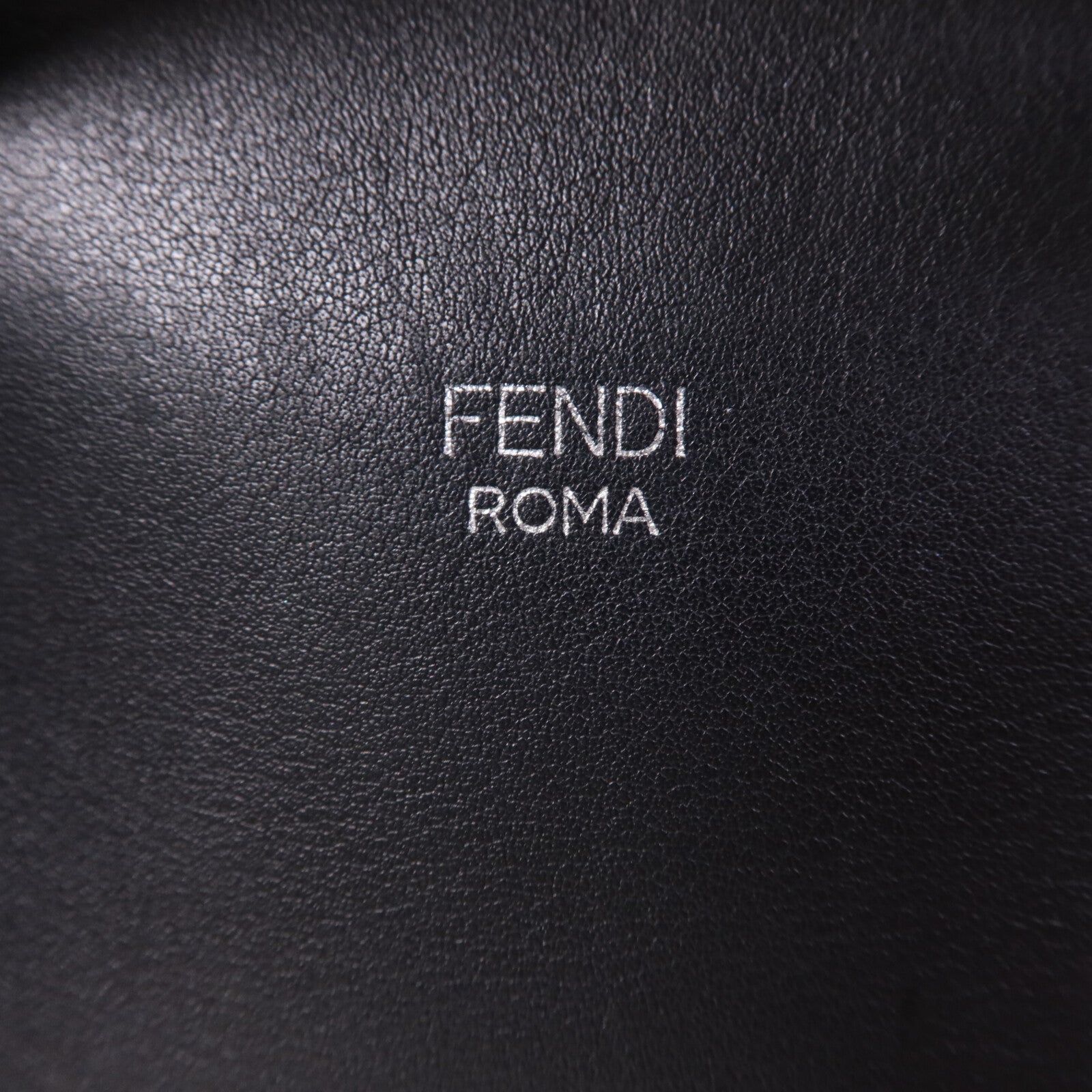 FENDI 牛皮皮革By the way mini銀扣手挽肩背兩用袋