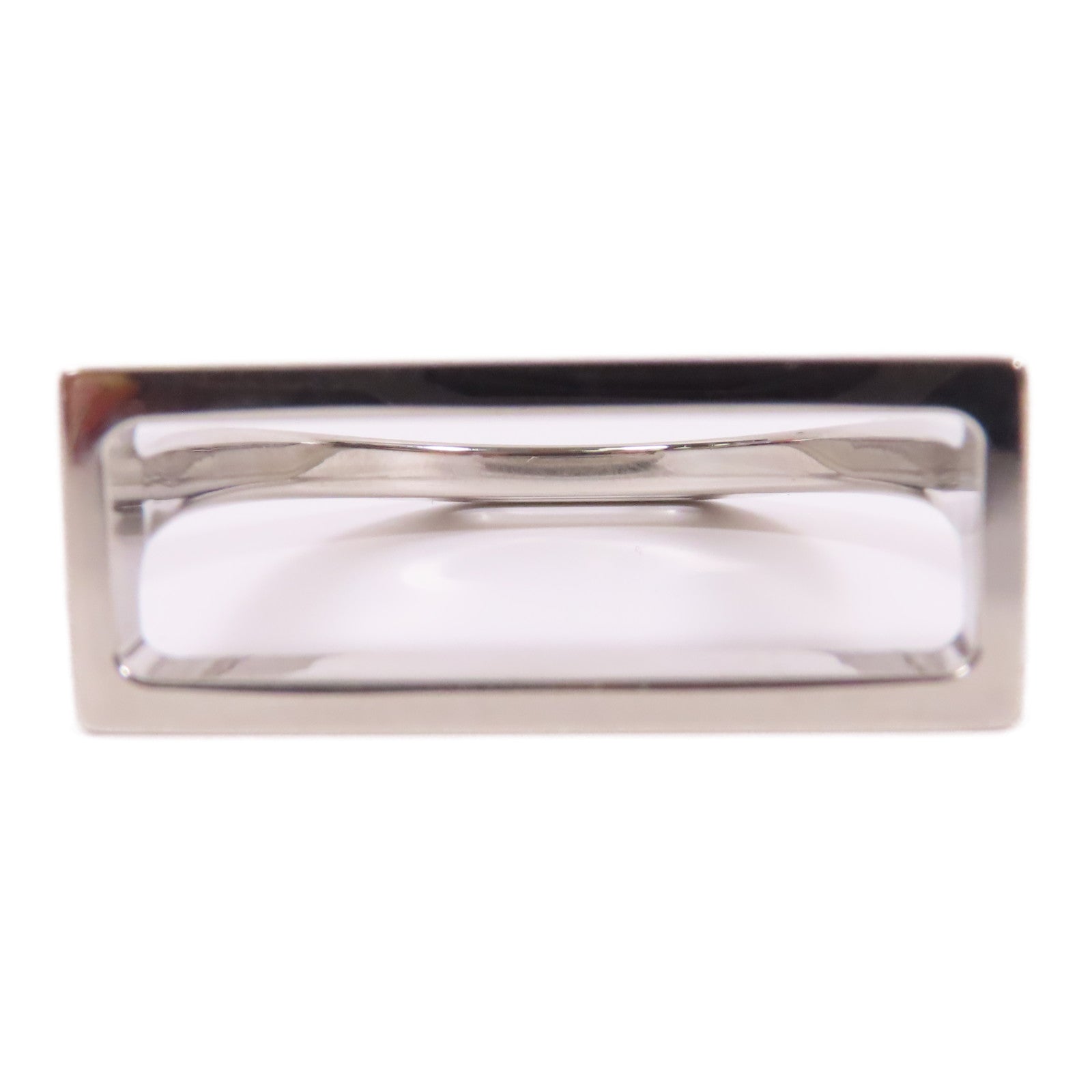 HERMES 【激減優惠】金屬Scarf Ring絲巾扣銀色