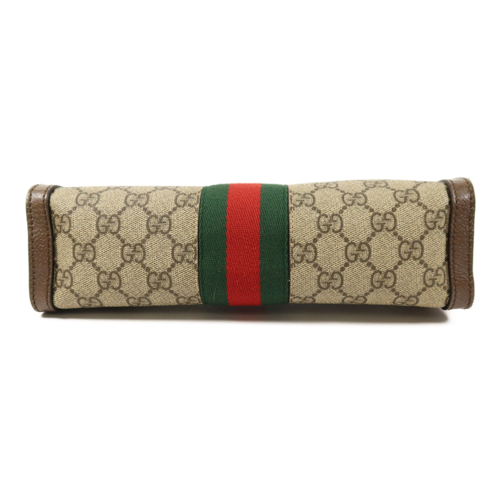 GUCCI 塗層帆布Ophidia GG鏈帶肩背袋
