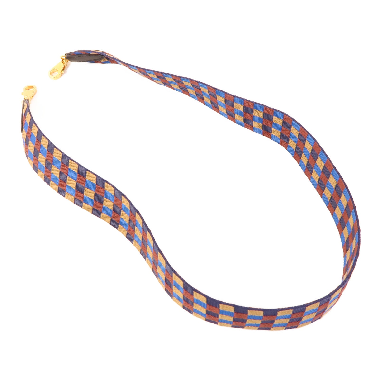 HERMES 帆布/Swift皮革Shoulder Strap金扣肩帶