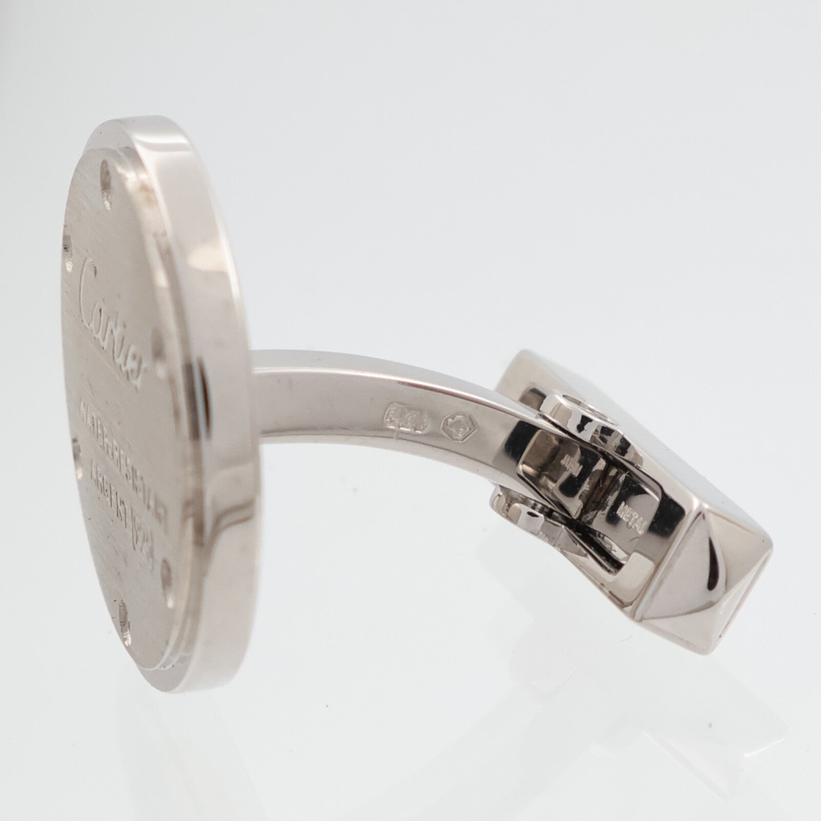 CARTIER 925純銀Cuff Links袖扣