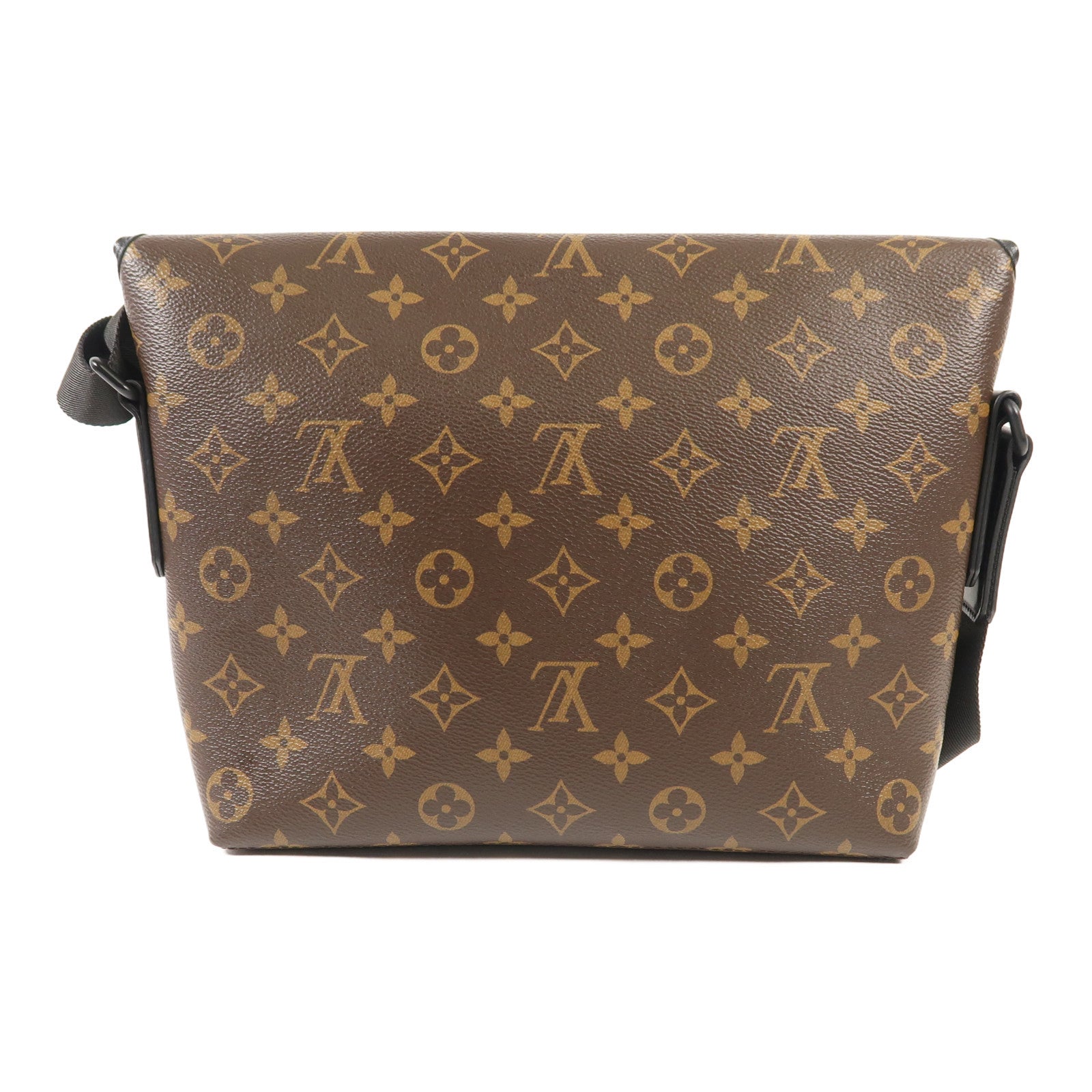 LOUIS VUITTON Monogram Magnetic Messenger Bag肩背袋棕色