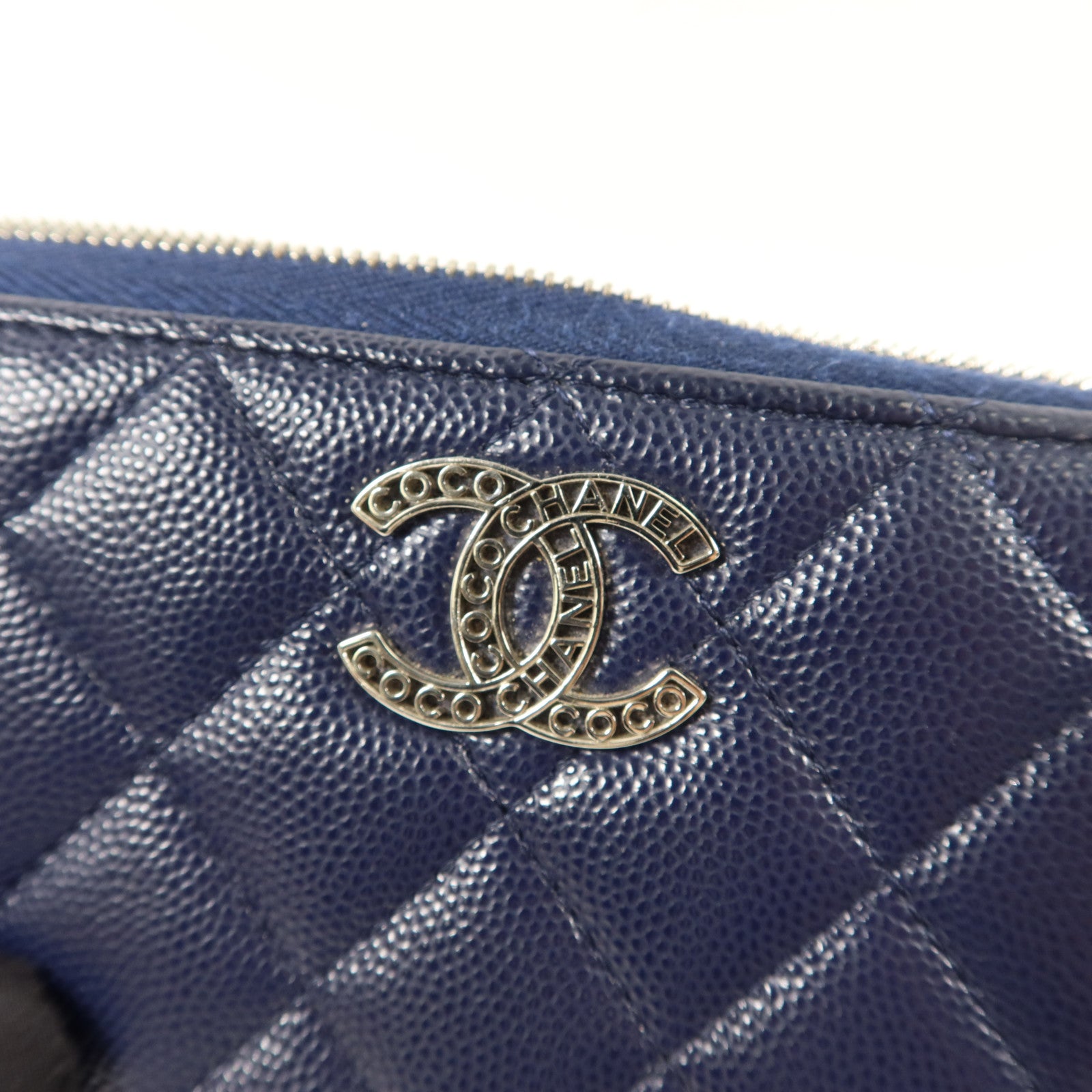 CHANEL 牛皮皮革Zipper Long Wallet長錢包