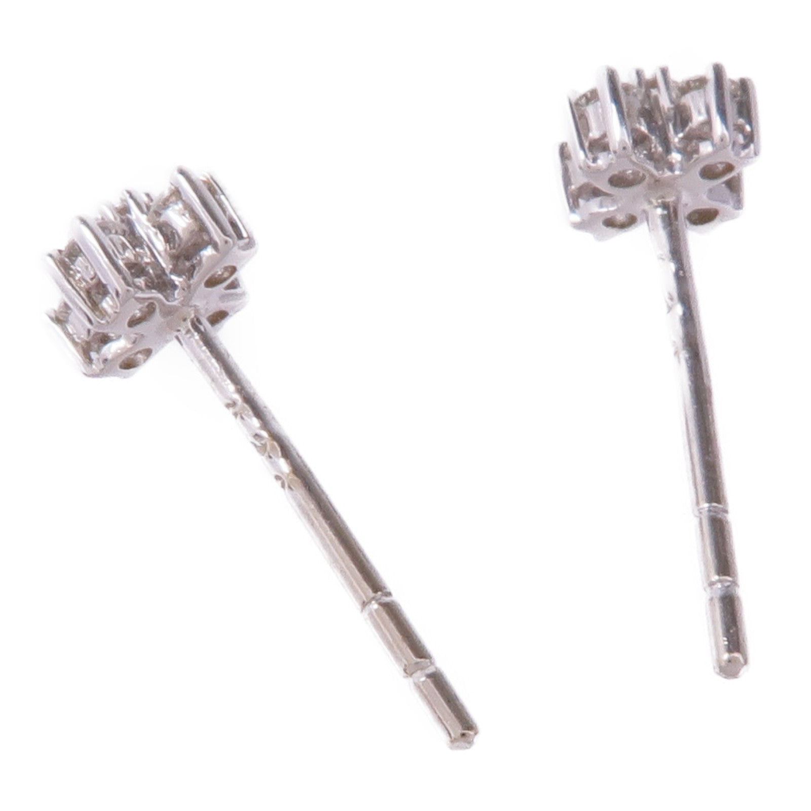 JEWELRY 18K白金Diamond Earrings鑽石耳環