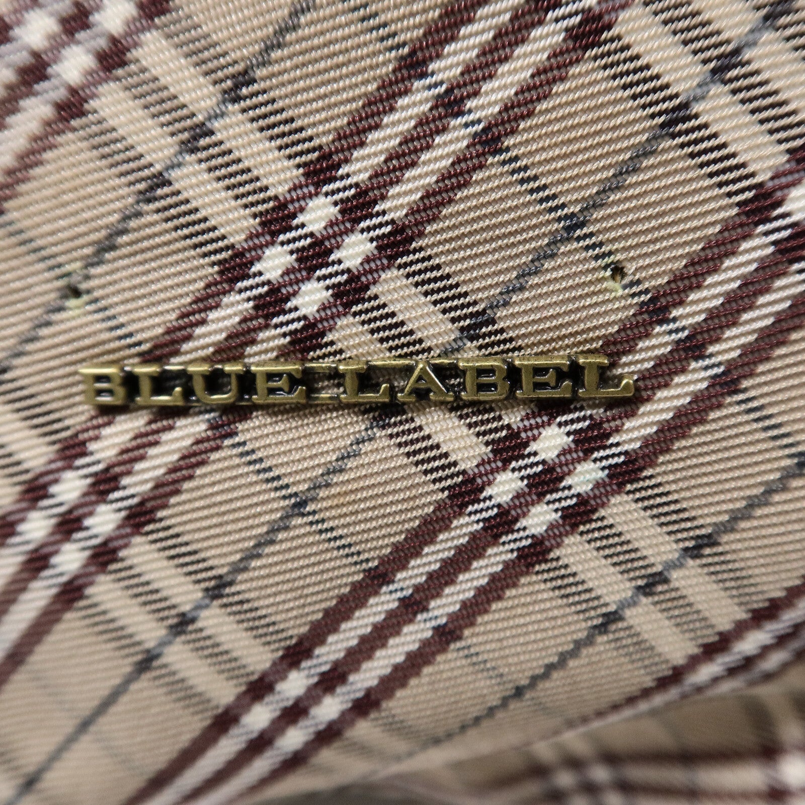 BURBERRY 帆布/皮革Shoulder Bag肩背袋