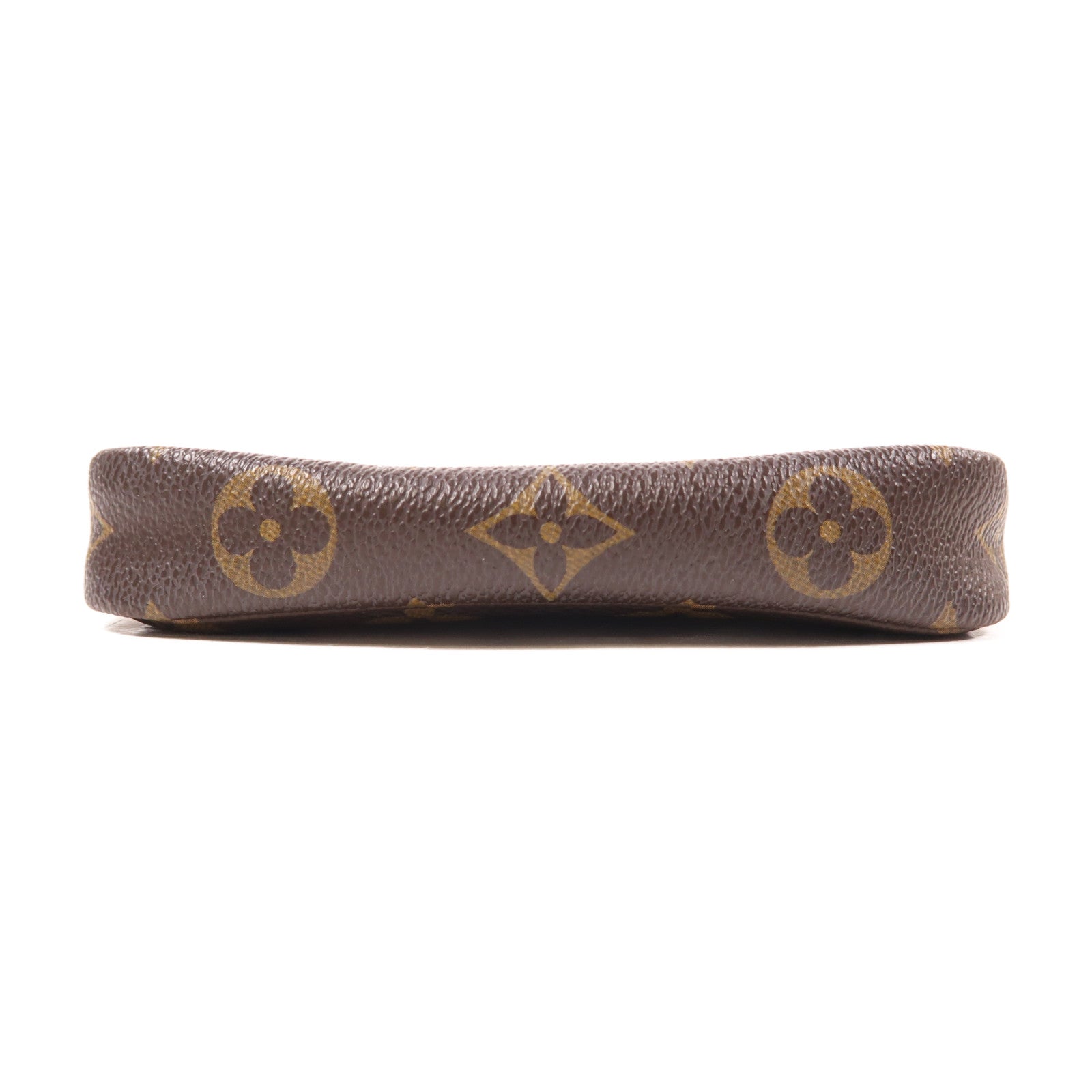 LOUIS VUITTON Monogram Mini Pochette Accessoires金扣手挽袋