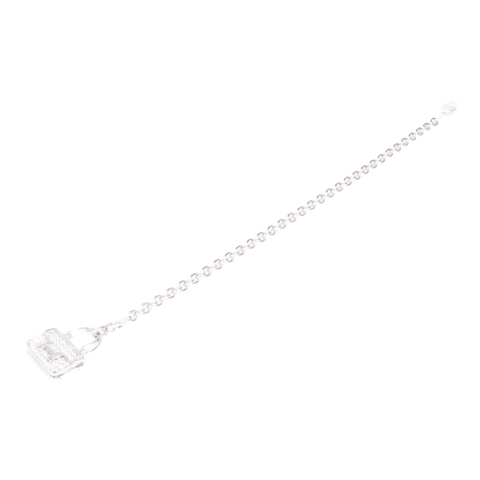 HERMES Amulettes Constance Bracelet Accessories Diamond 18K White Gold