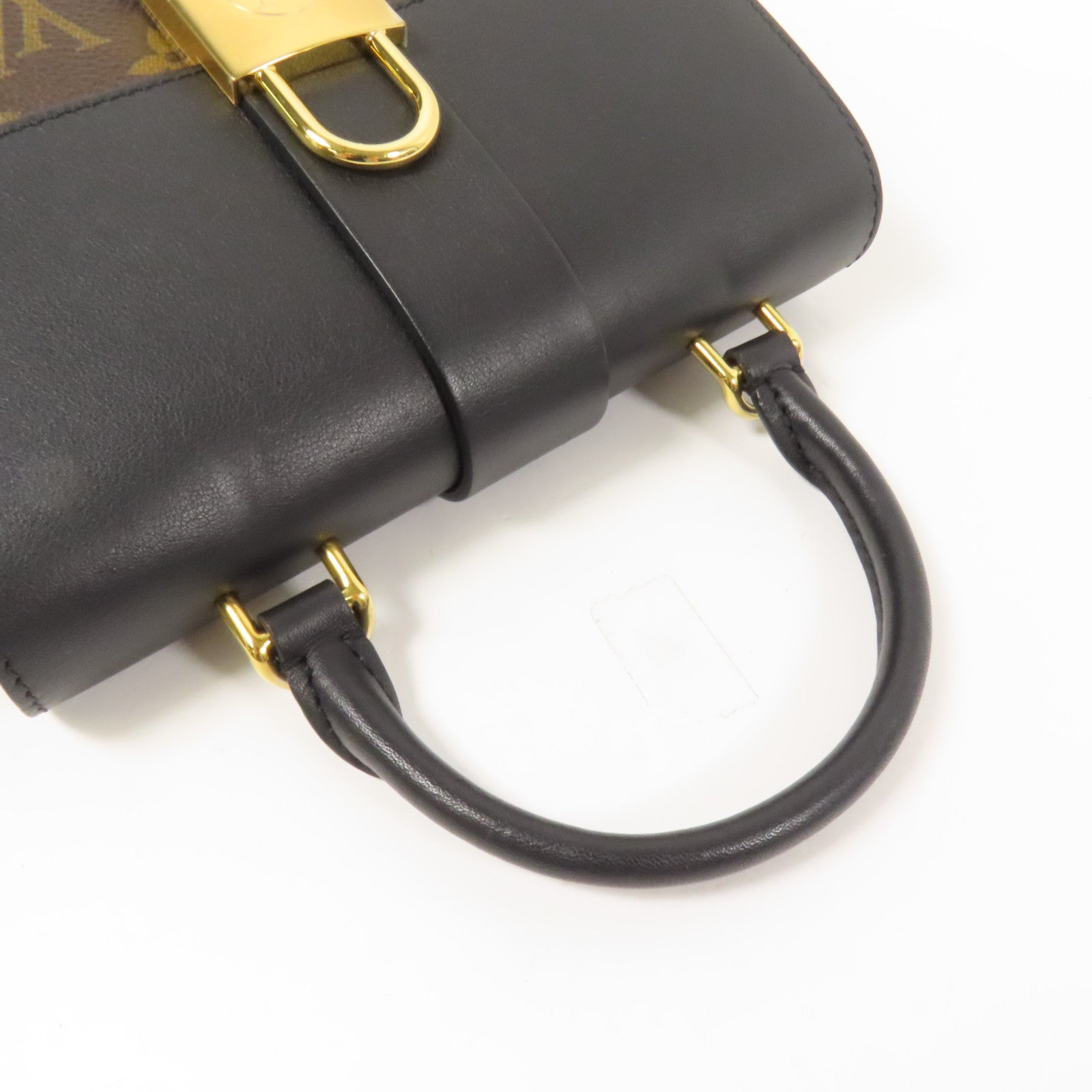 LOUIS VUITTON Monogram Locky BB金扣手挽肩背兩用袋