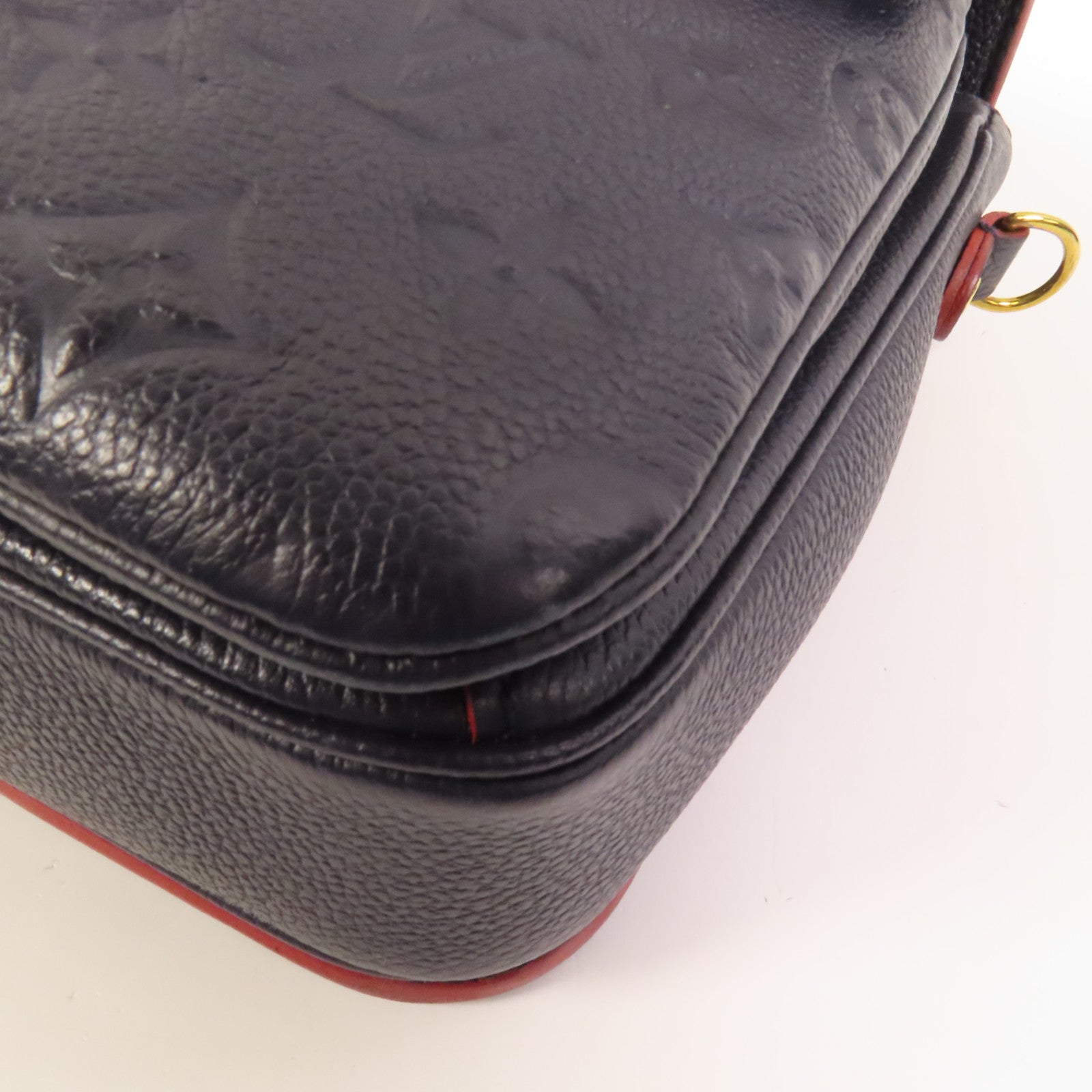 LOUIS VUITTON Monogram Empreinte Pochette Metis金扣手挽肩背兩用袋