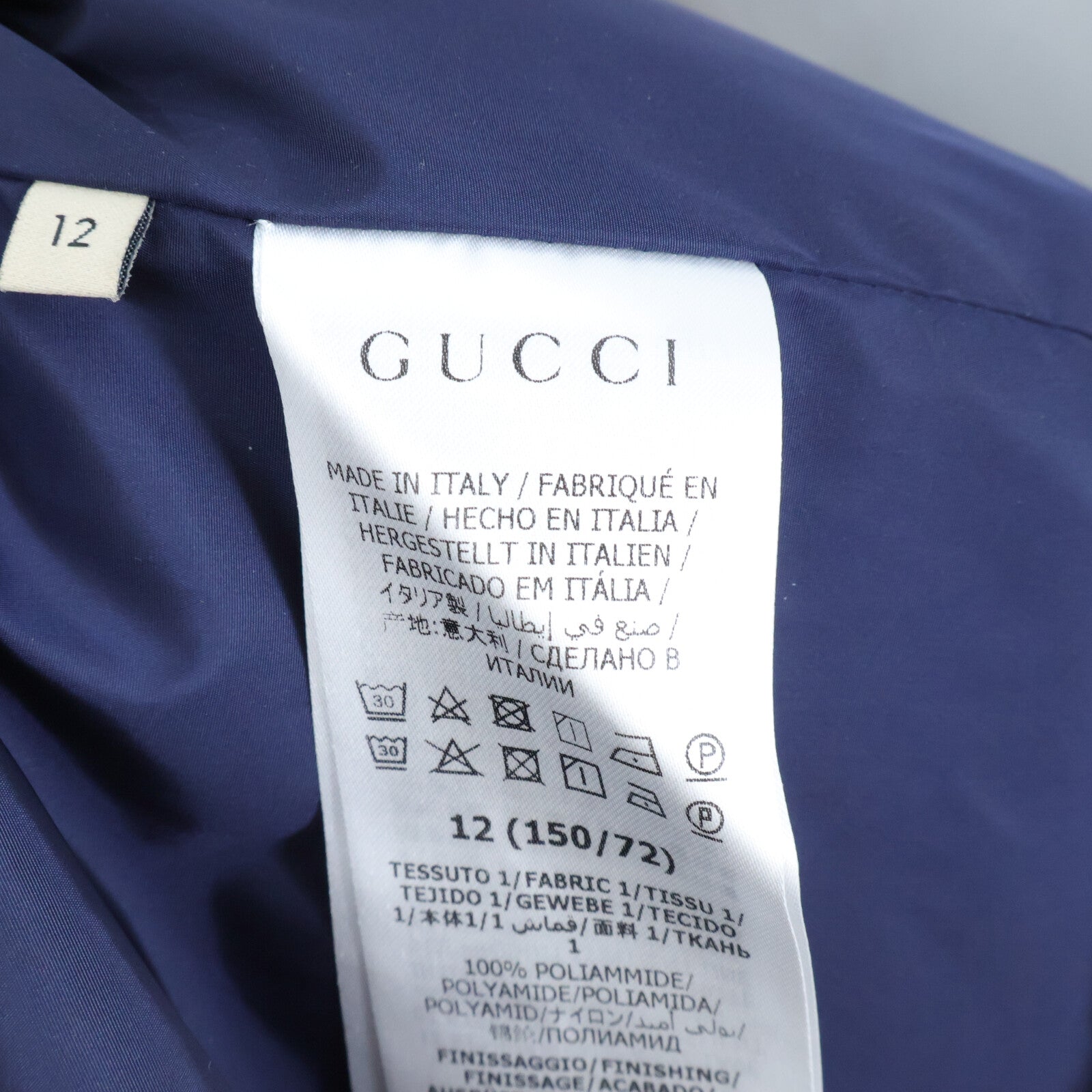 GUCCI Children's GG Canvas Down Jacket大衣