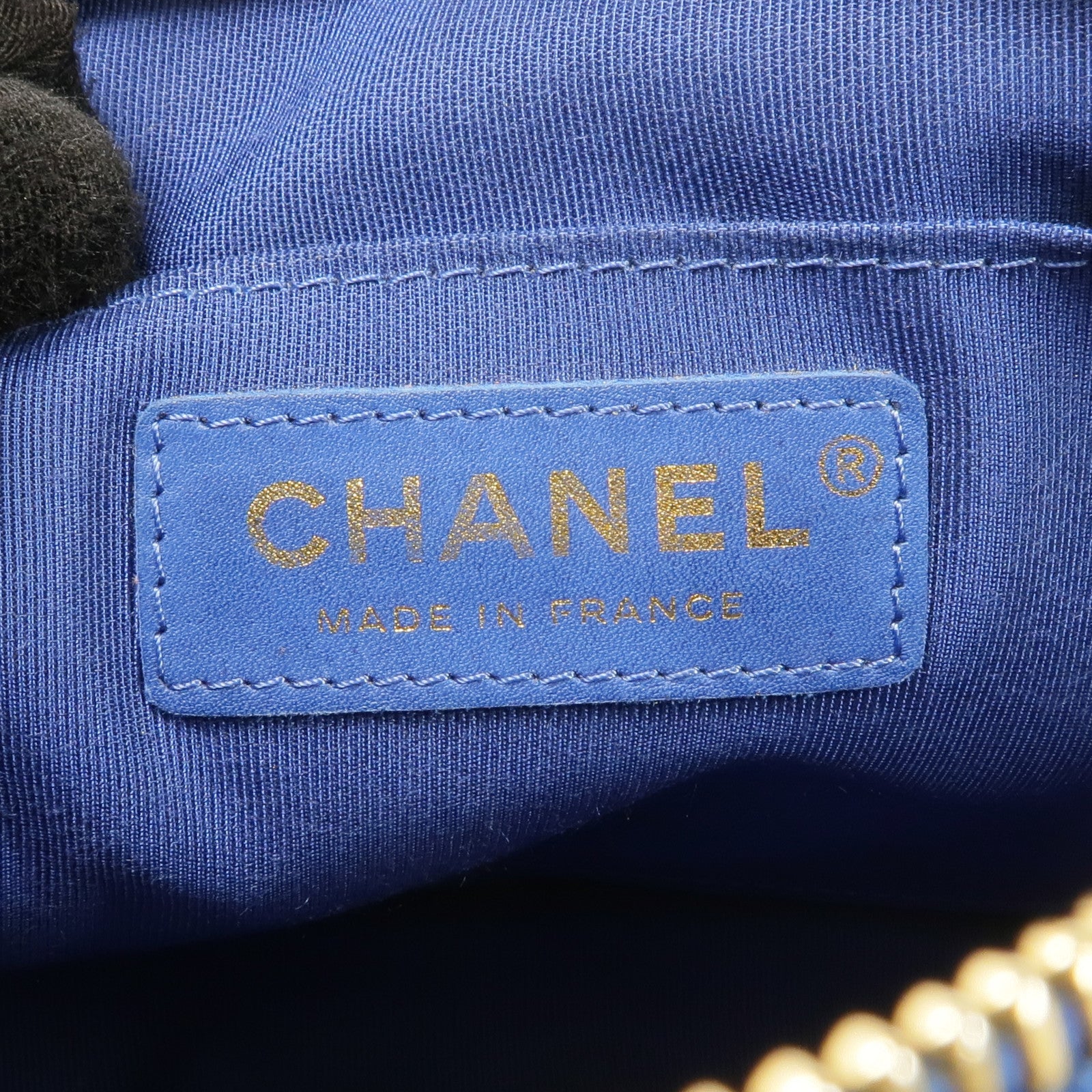 CHANEL 牛皮皮革Chain Shoulder Bag金扣鏈帶肩背袋