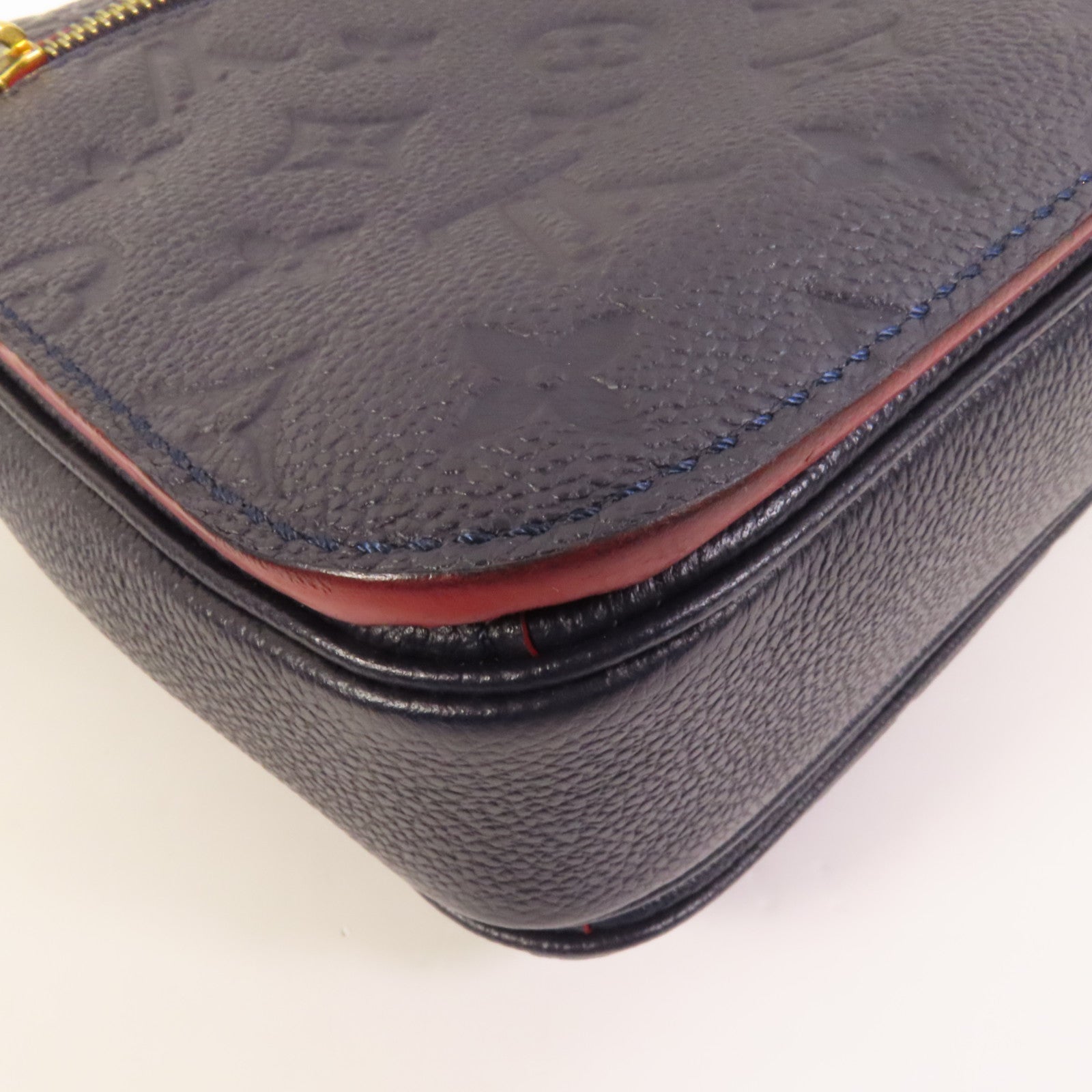 LOUIS VUITTON Monogram Empreinte Pochette Metis金扣手挽肩背兩用袋