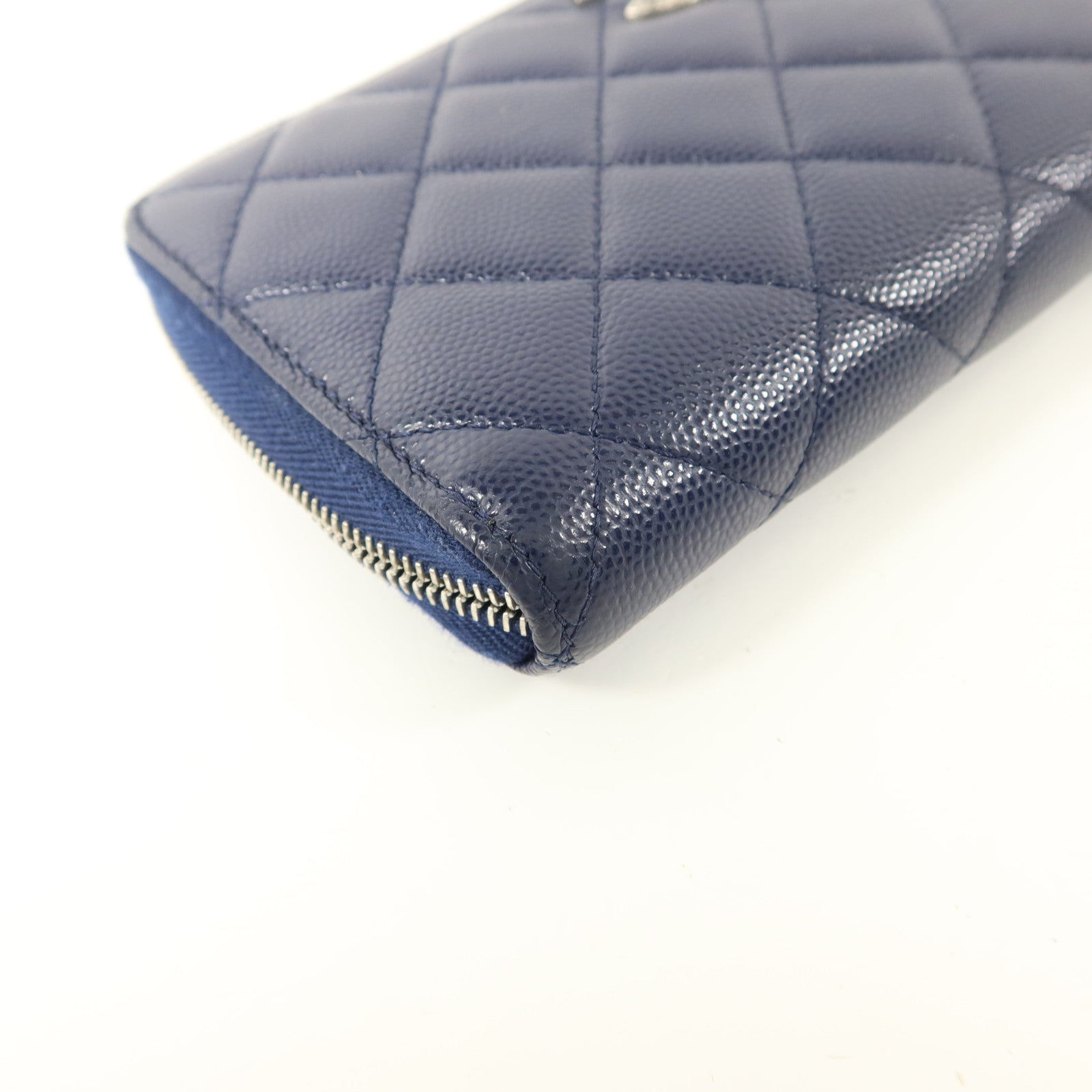 CHANEL 牛皮皮革Zipper Long Wallet長錢包