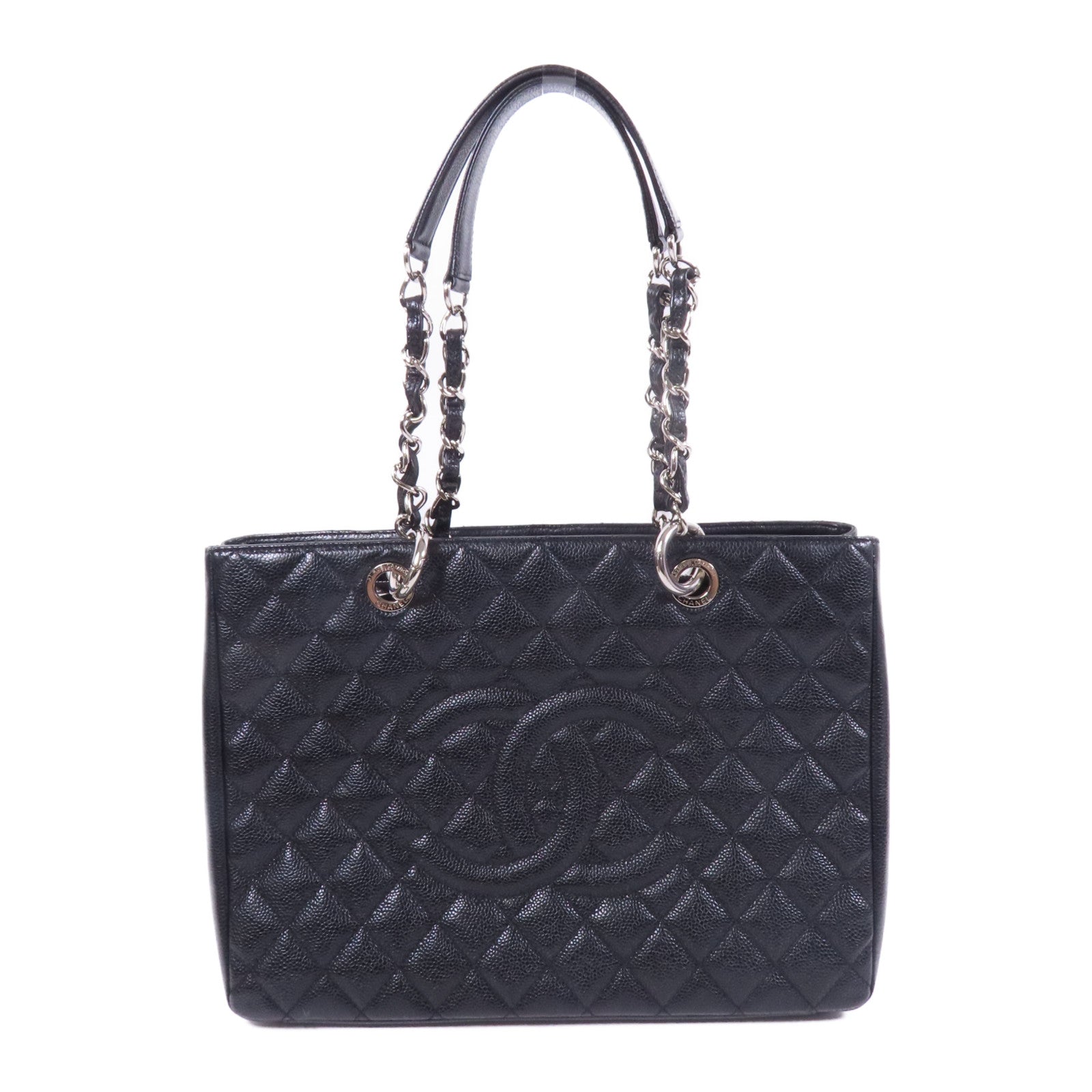 CHANEL GST Grand Shopping Tote Bag鏈帶肩背袋
