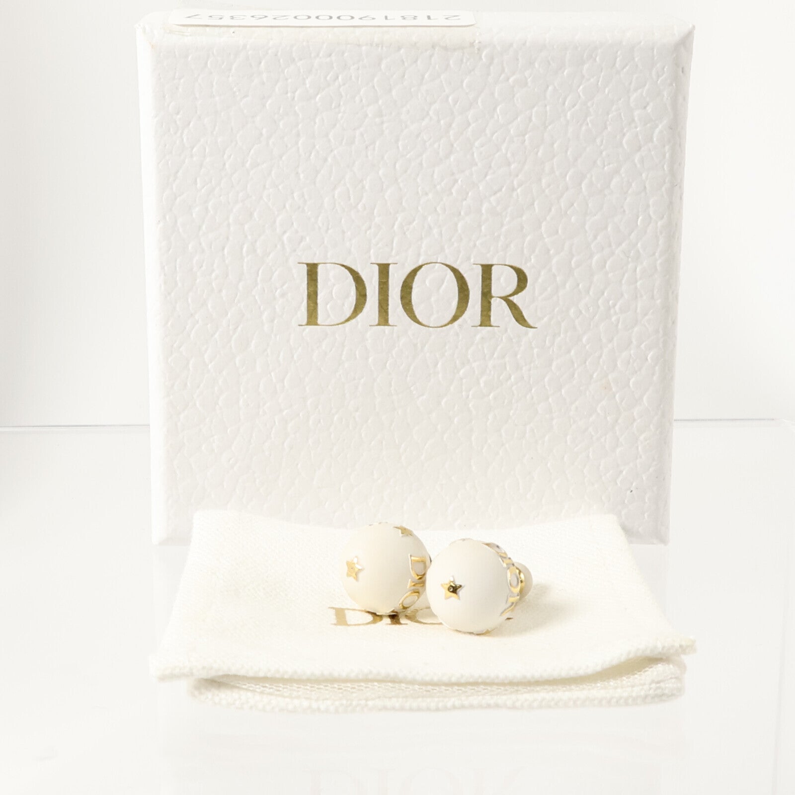 Dior PVC/金屬Tribales Earrings耳環