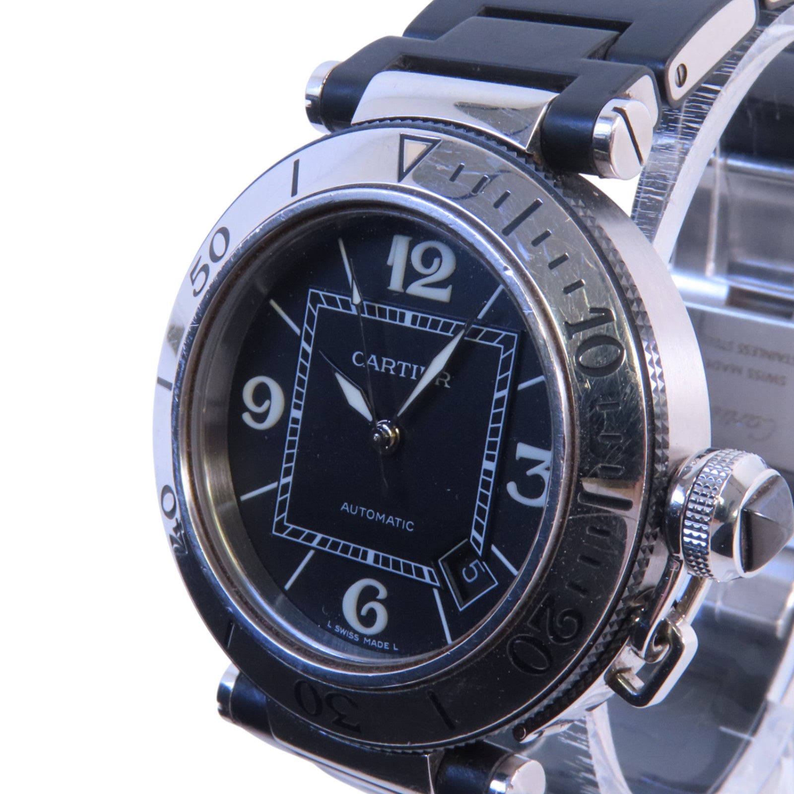 CARTIER Pasha Seatimer W31077U2