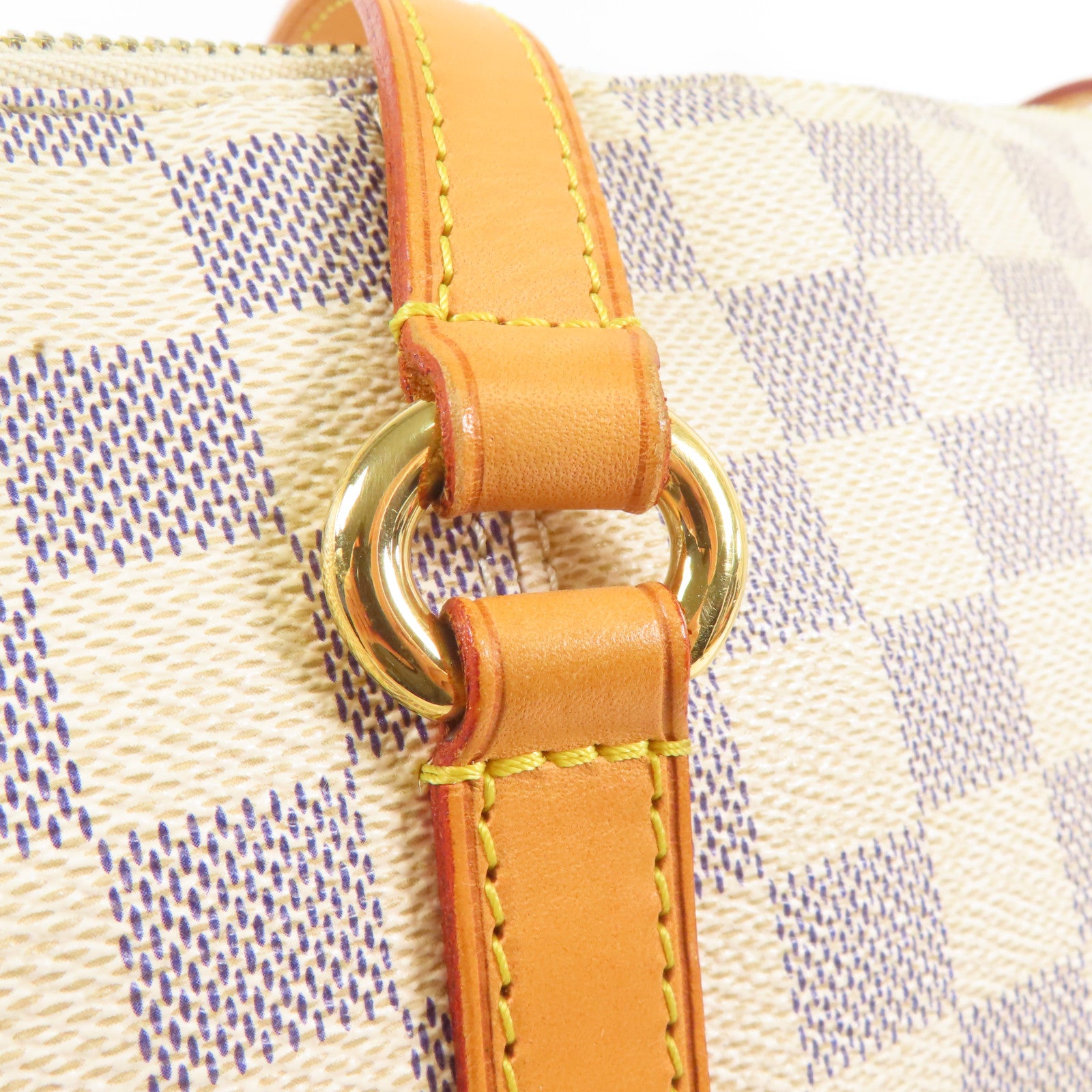 LOUIS VUITTON Damier Azur Totally MM金扣肩背袋