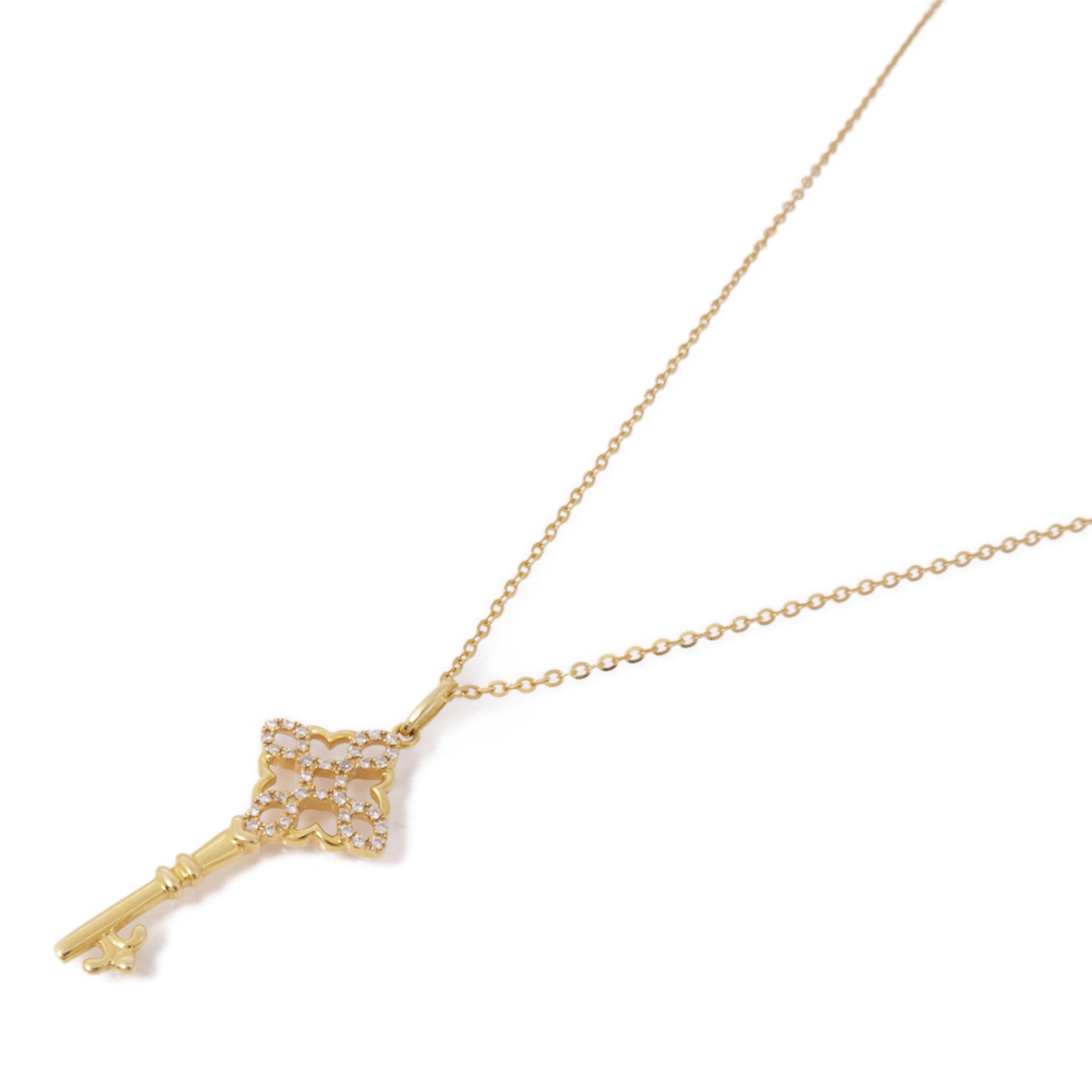JEWELRY 18K黃金Diamond Necklaces鑽石項鍊