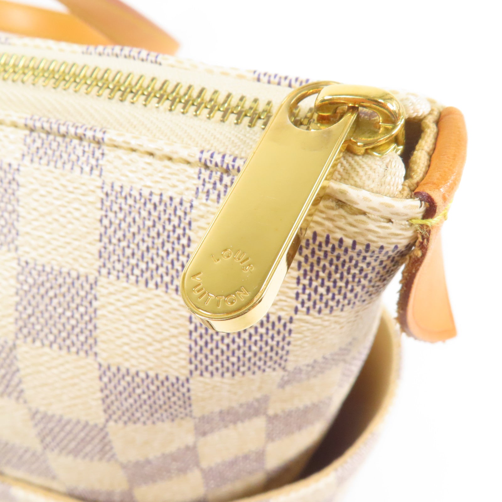 LOUIS VUITTON Damier Azur Totally MM金扣肩背袋