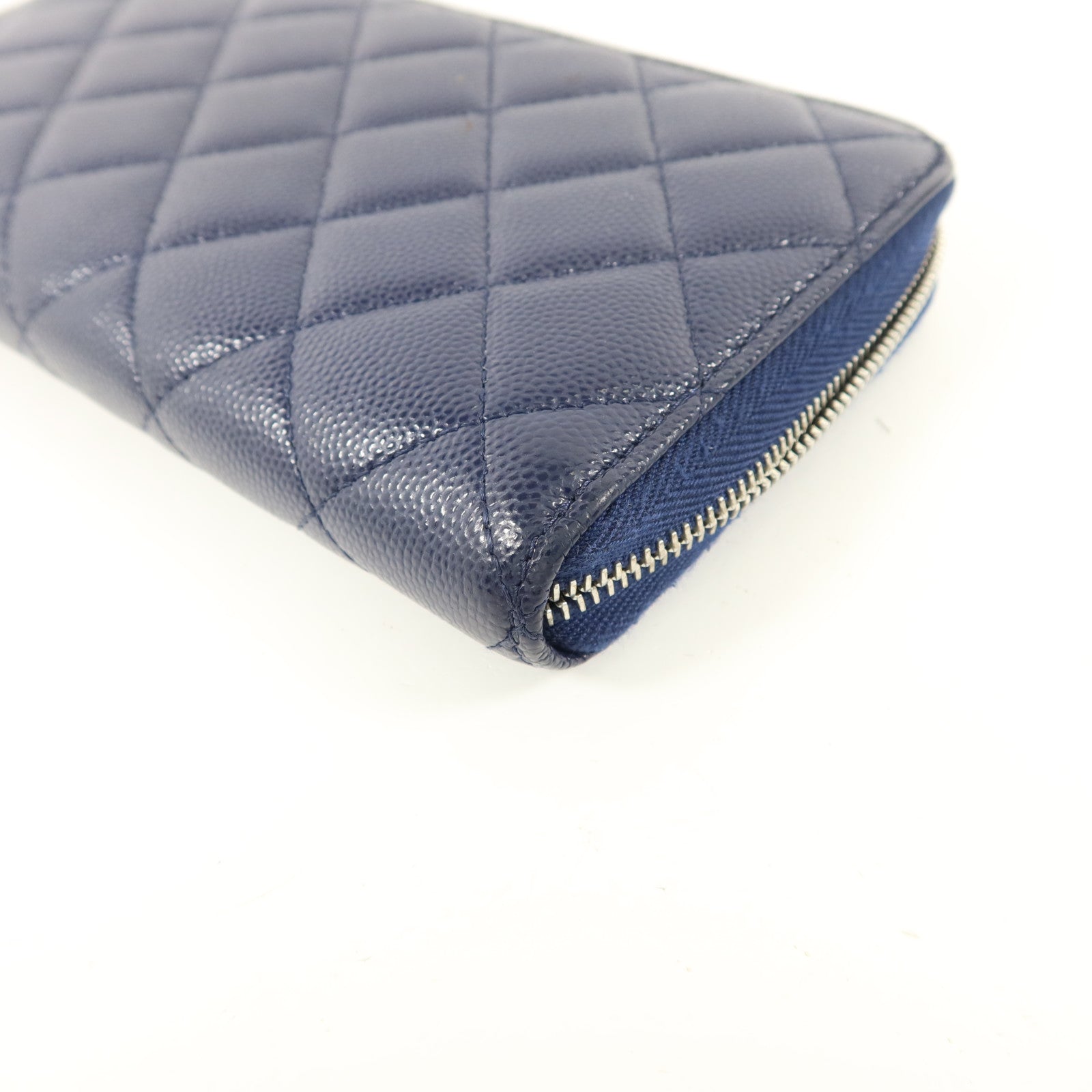 CHANEL 牛皮皮革Zipper Long Wallet長錢包