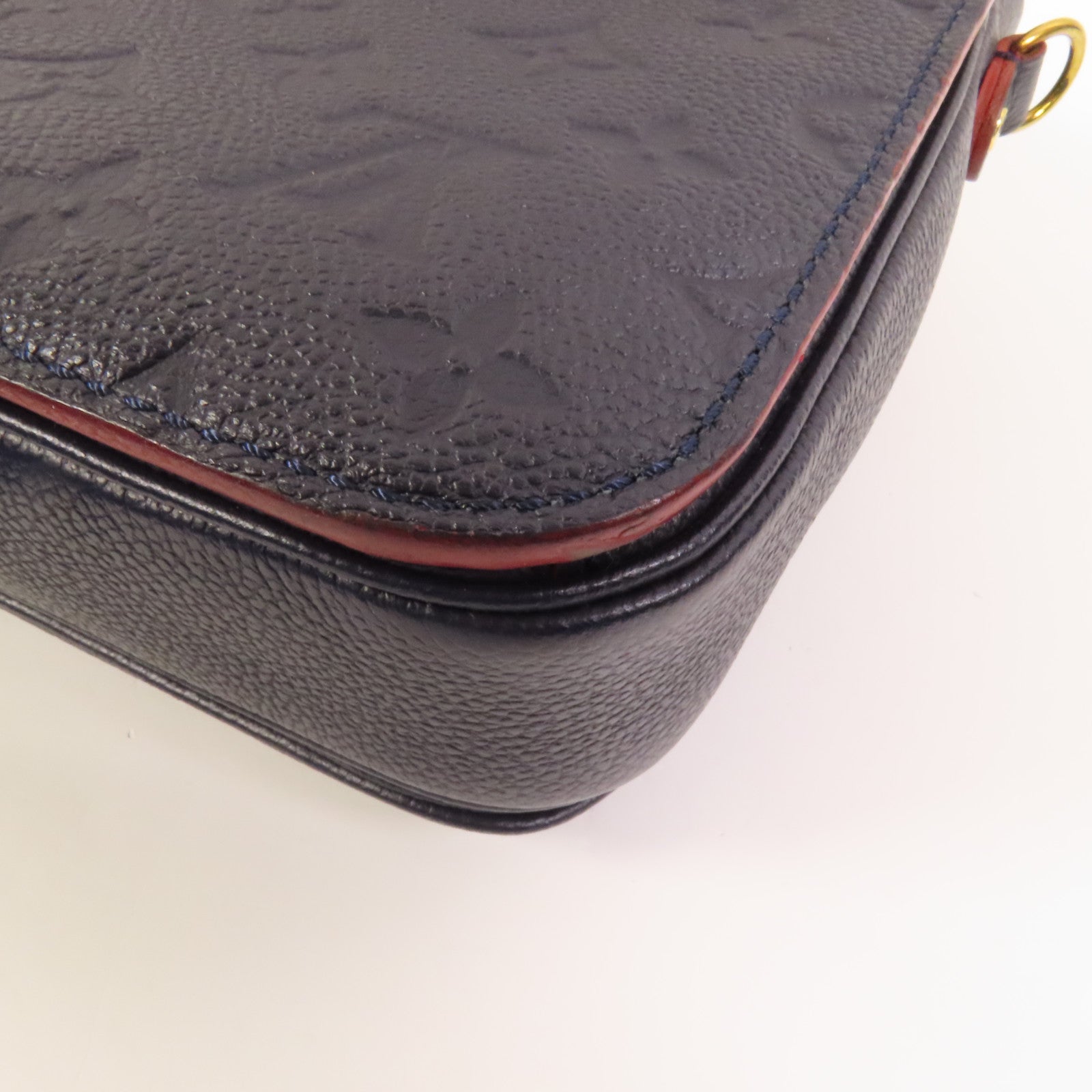 LOUIS VUITTON Monogram Empreinte Pochette Metis金扣手挽肩背兩用袋