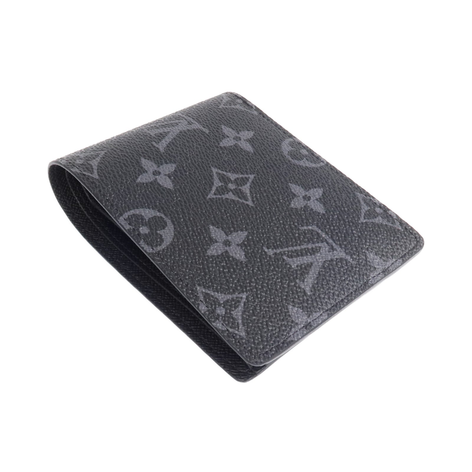 LOUIS VUITTON Monogram Eclipse Multiple錢包
