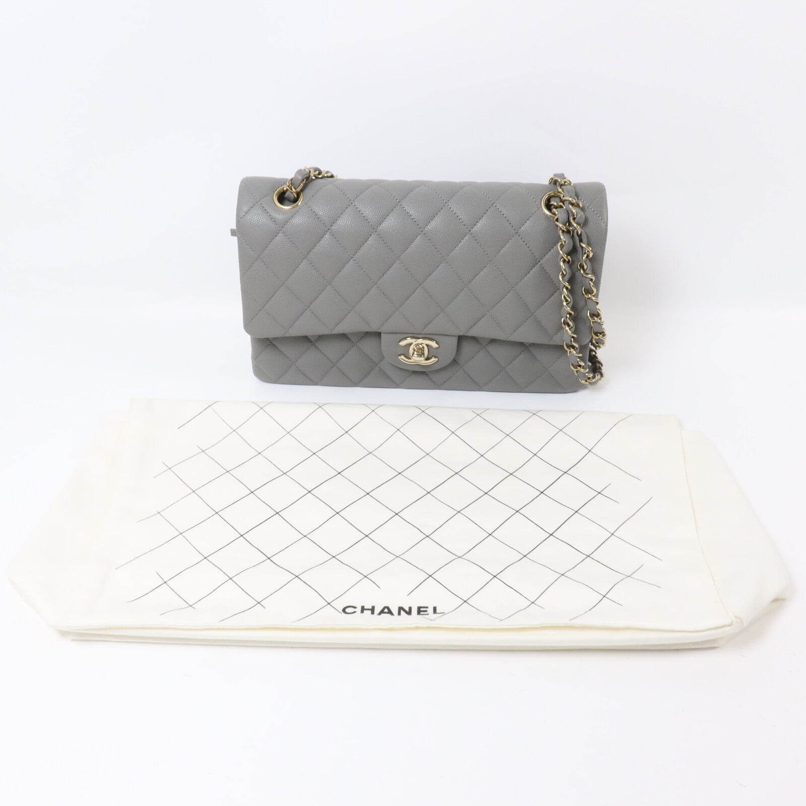 CHANEL 牛皮皮革Classic 25鏈帶肩背袋