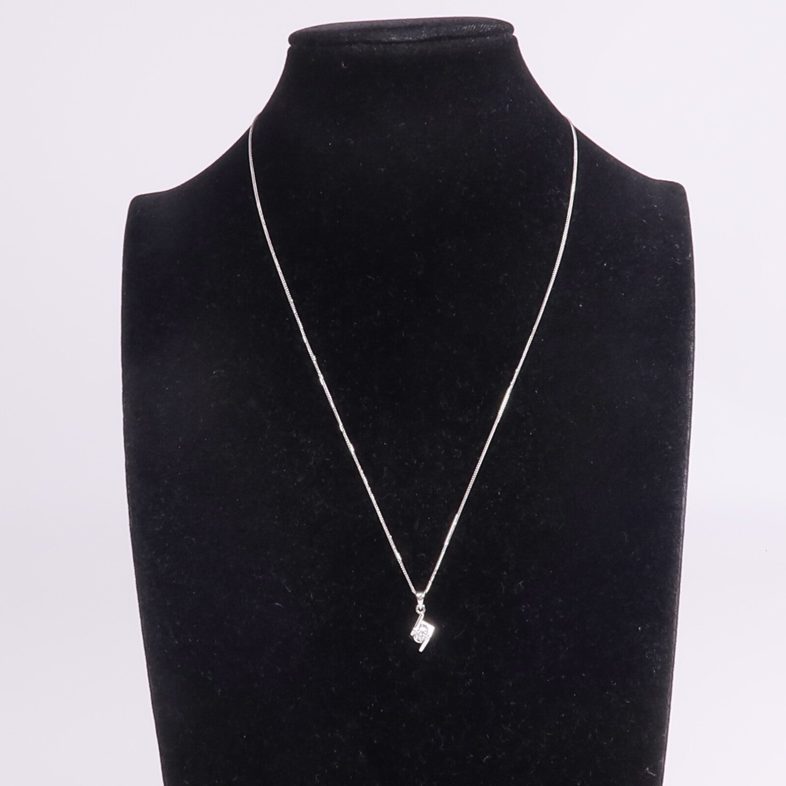 JEWELRY 18K白金Diamond Necklace鑽石項鍊