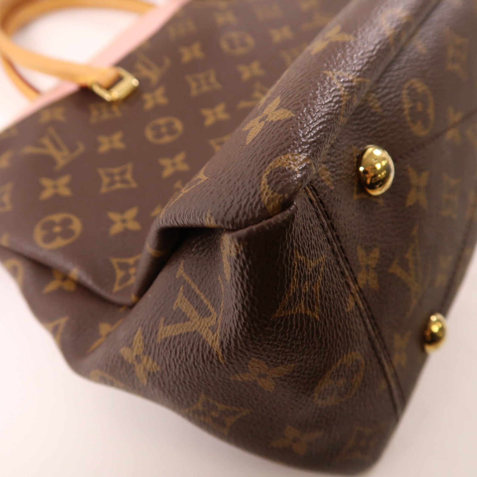 LOUIS VUITTON Monogram Pallas MM金扣手挽肩背兩用袋