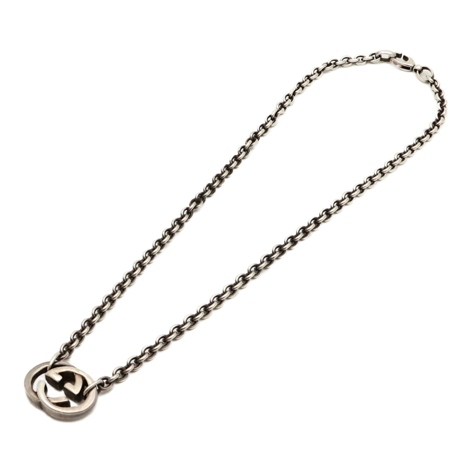 GUCCI 925純銀GG Necklace項鍊