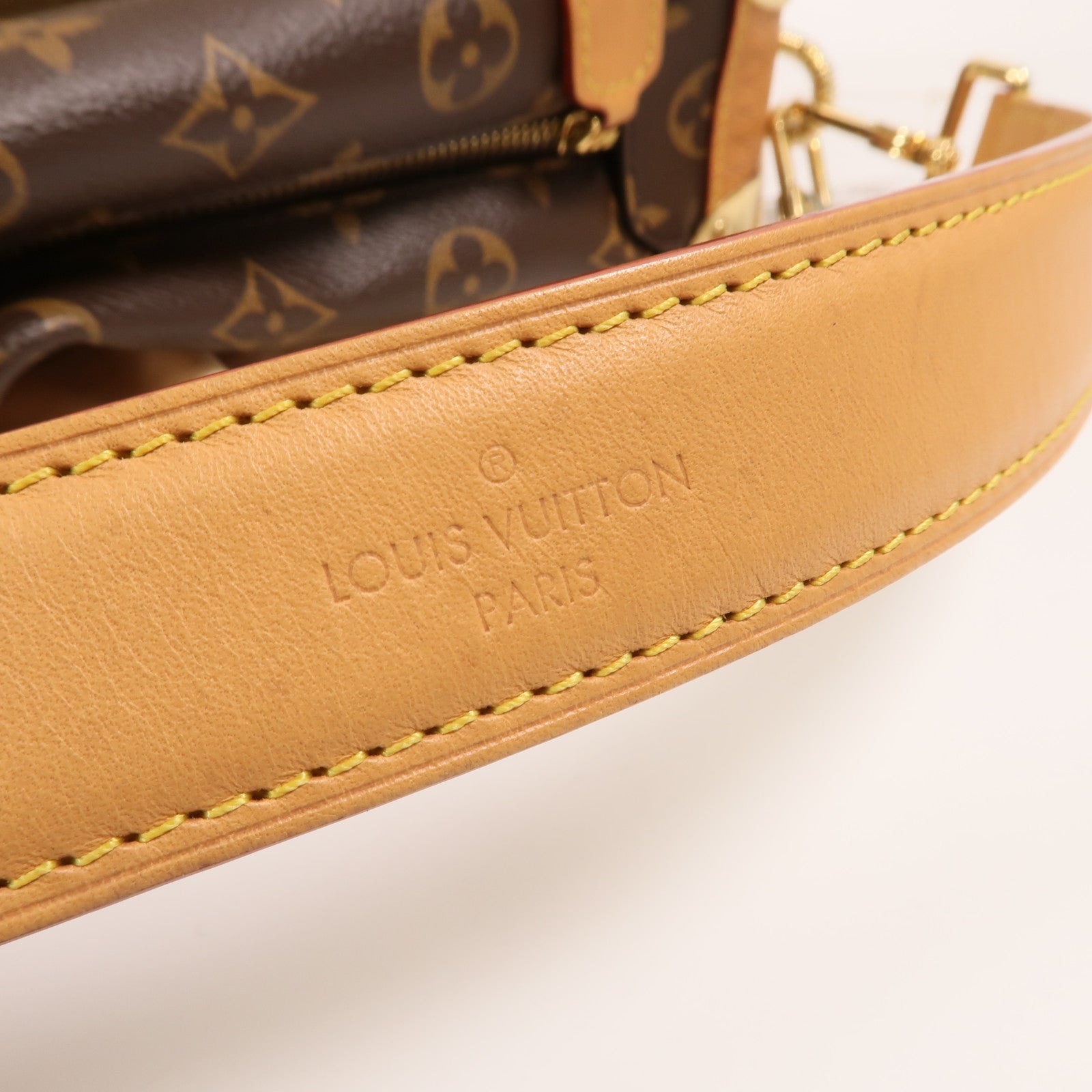 LOUIS VUITTON Monogram Side Trunk手挽肩背兩用袋