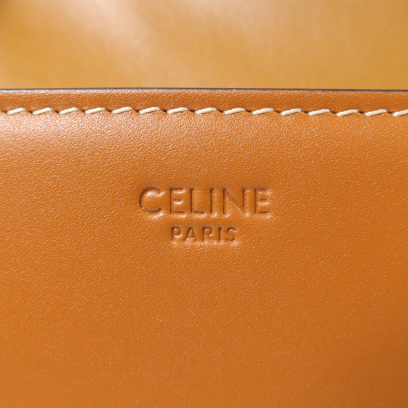 CELINE 牛皮皮革Teen Triomphe肩背袋