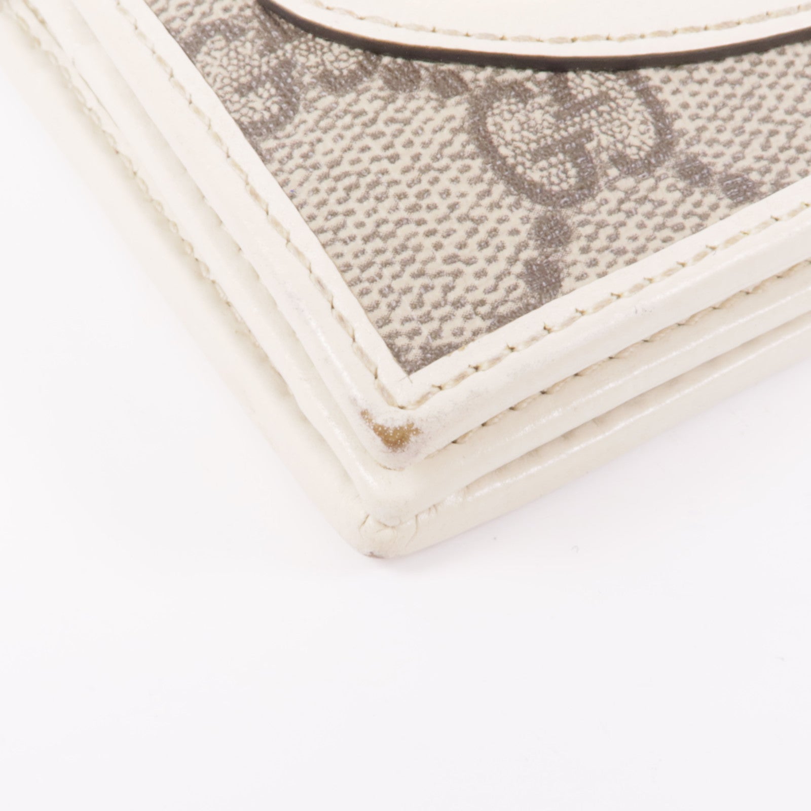 GUCCI 塗層帆布GG Supreme Wallet金扣錢包