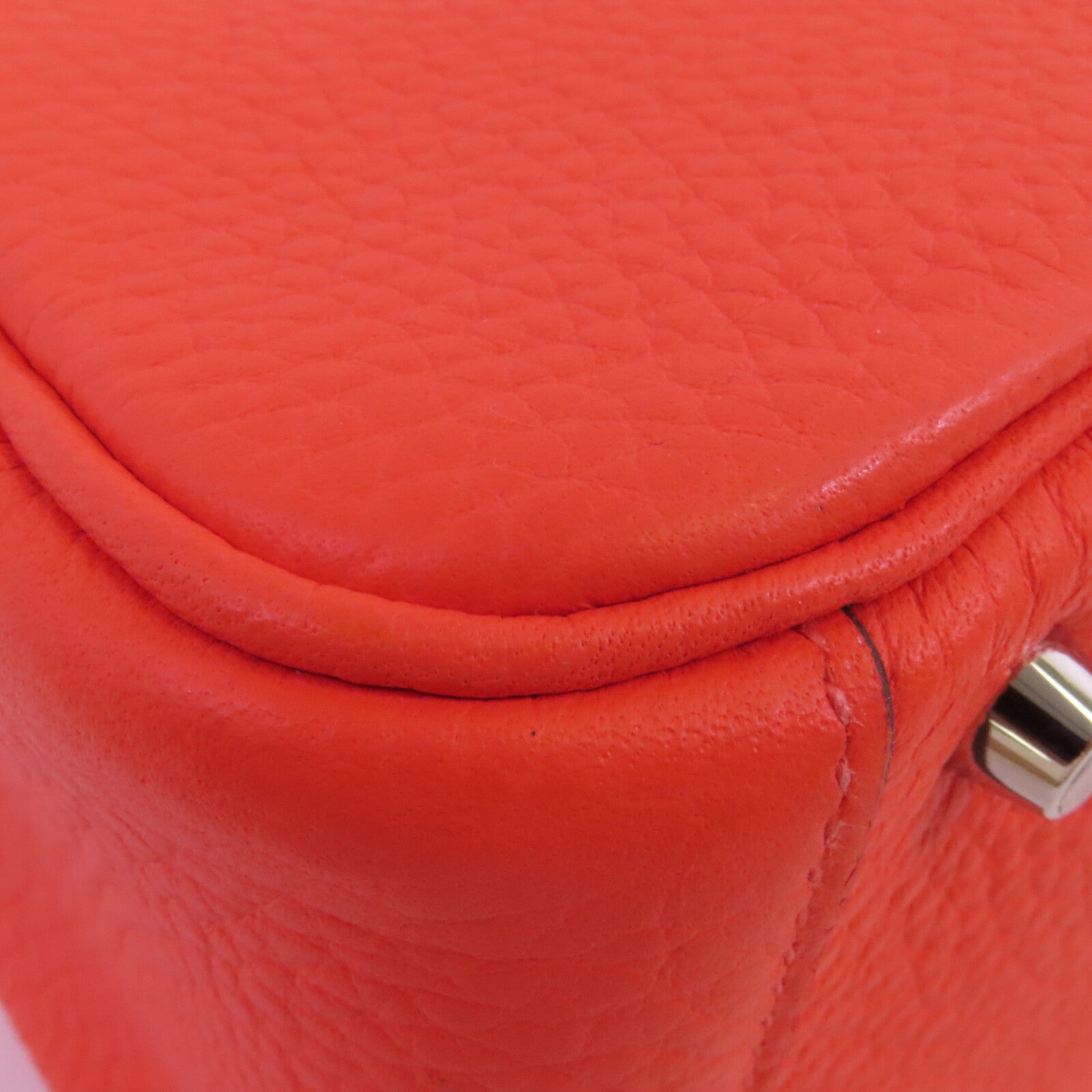 HERMES Clemence皮革Mini Lindy銀扣肩背袋