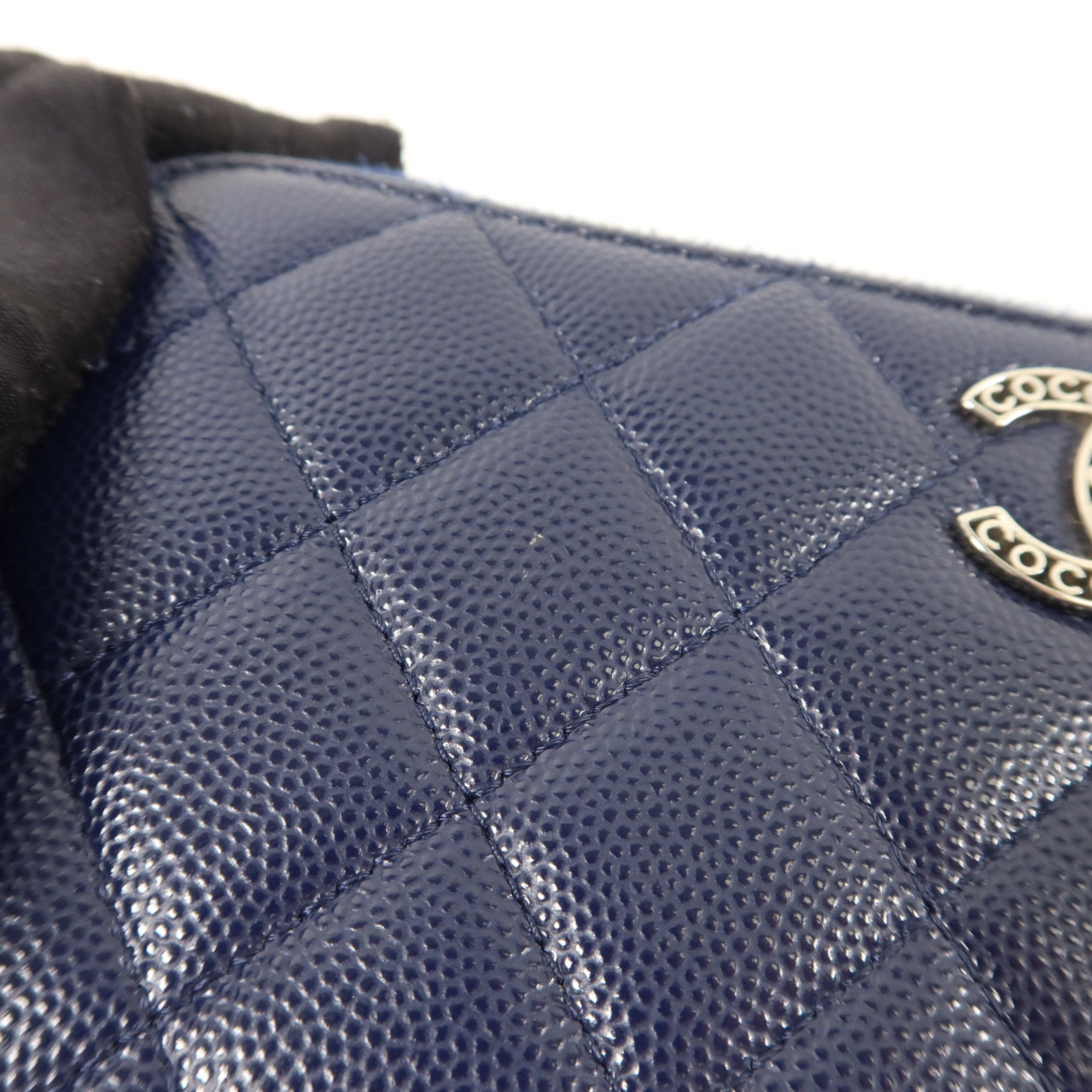CHANEL 牛皮皮革Zipper Long Wallet長錢包