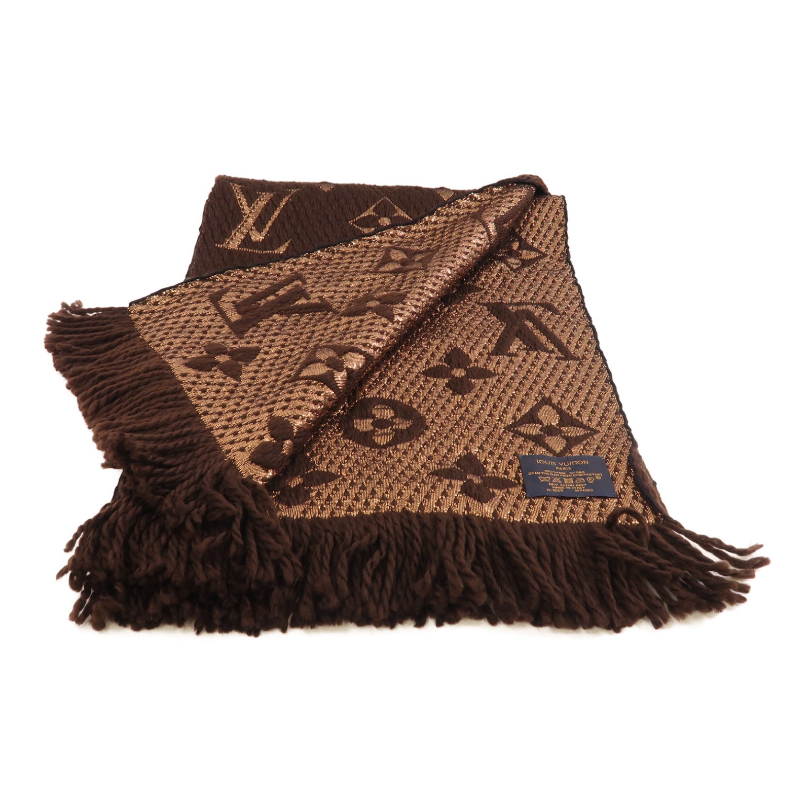 LOUIS VUITTON 羊毛Scarf圍巾啡色